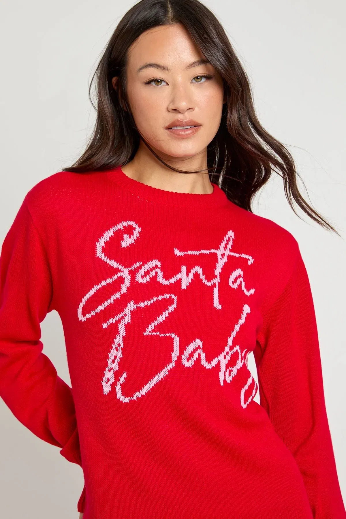 Tall Santa Baby Christmas Jumper Dress