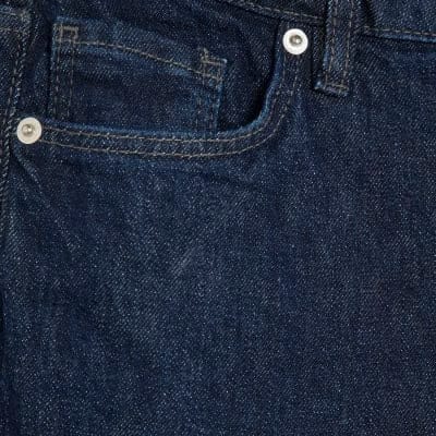Indigo Relaxed Straight Leg Jeans