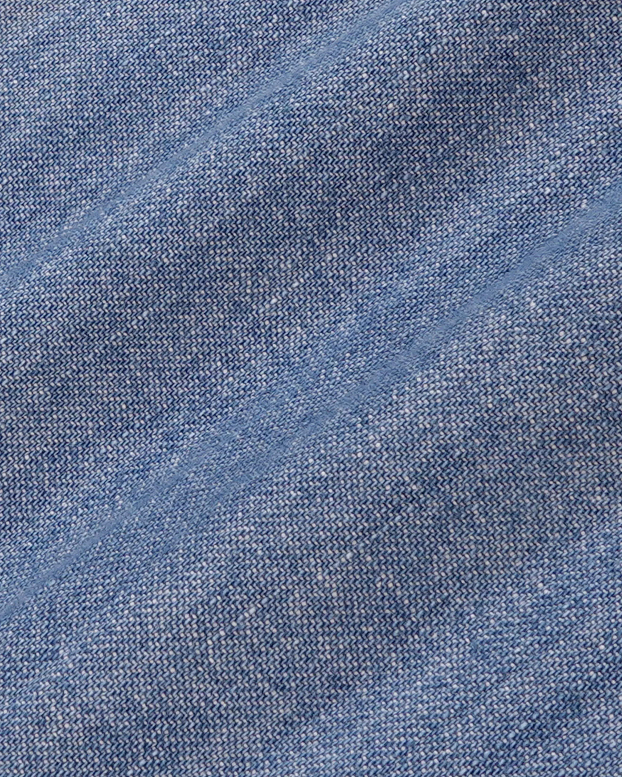 SRC Oversized Denim BD Shirt - Light Blue