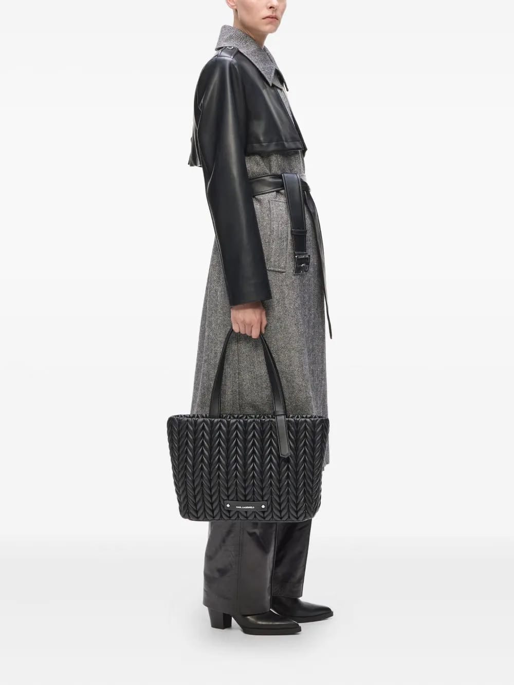 medium K/Weave tote bag