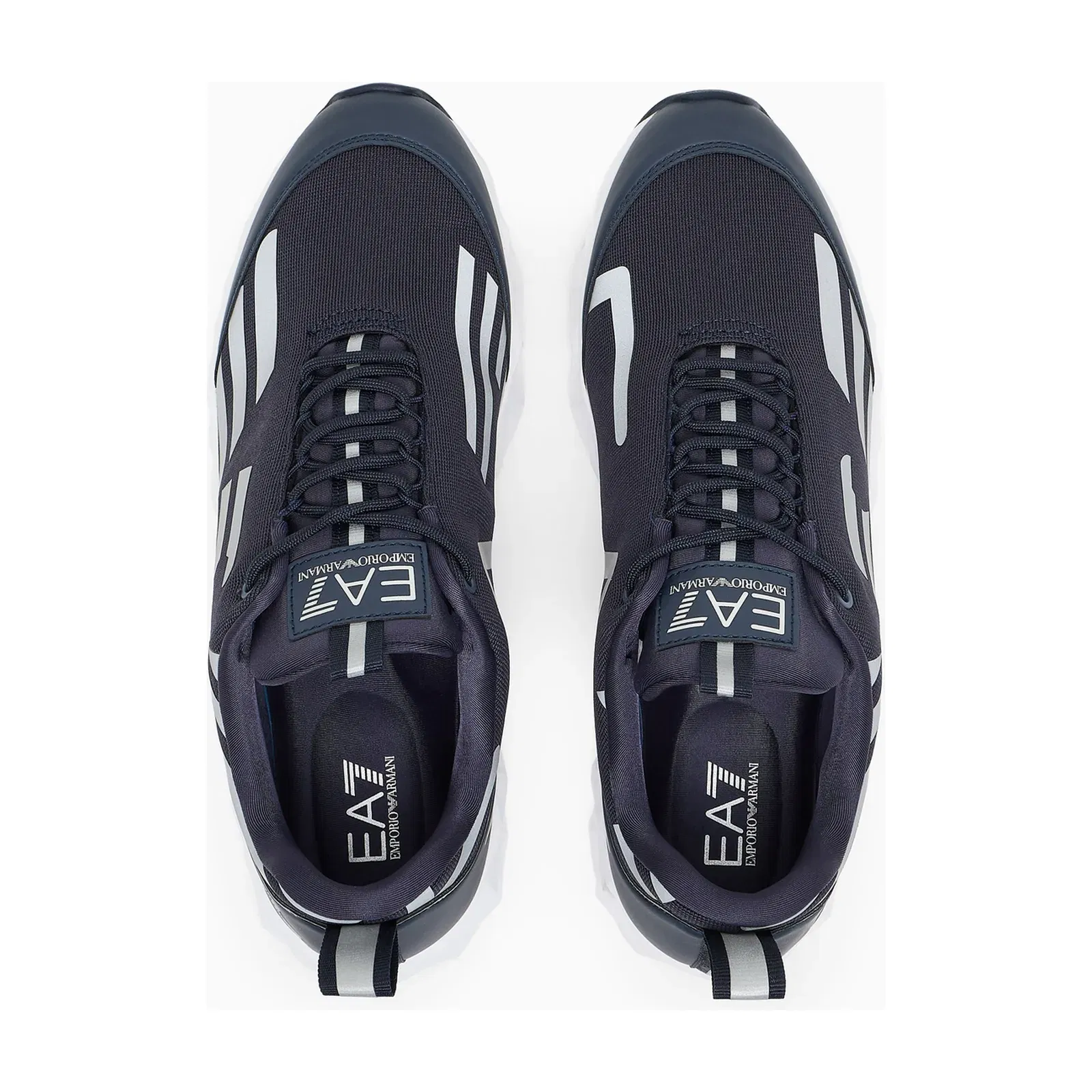Ea7 Running Sneaker With Ultralight Sole Ultimate C2 Kombat New Blue
