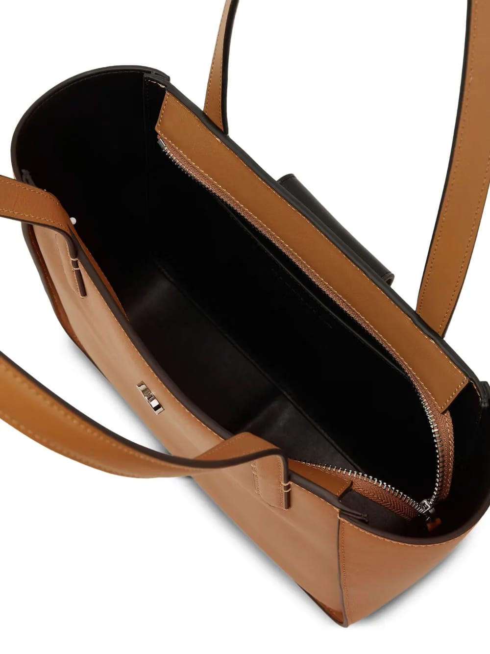 small K/Signature leather tote bag