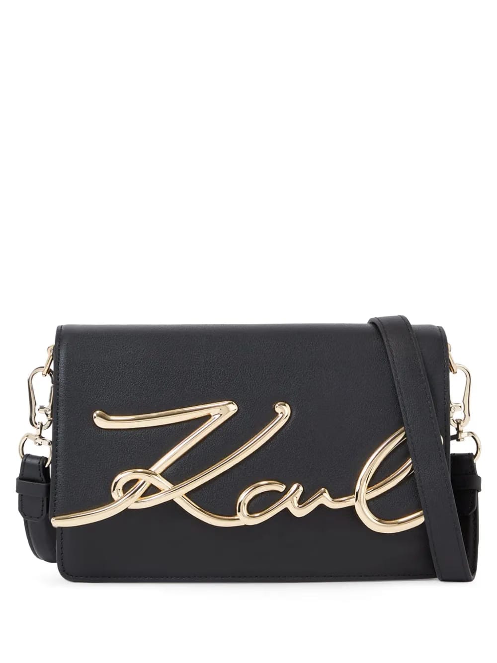 medium Signature leather shoulder bag