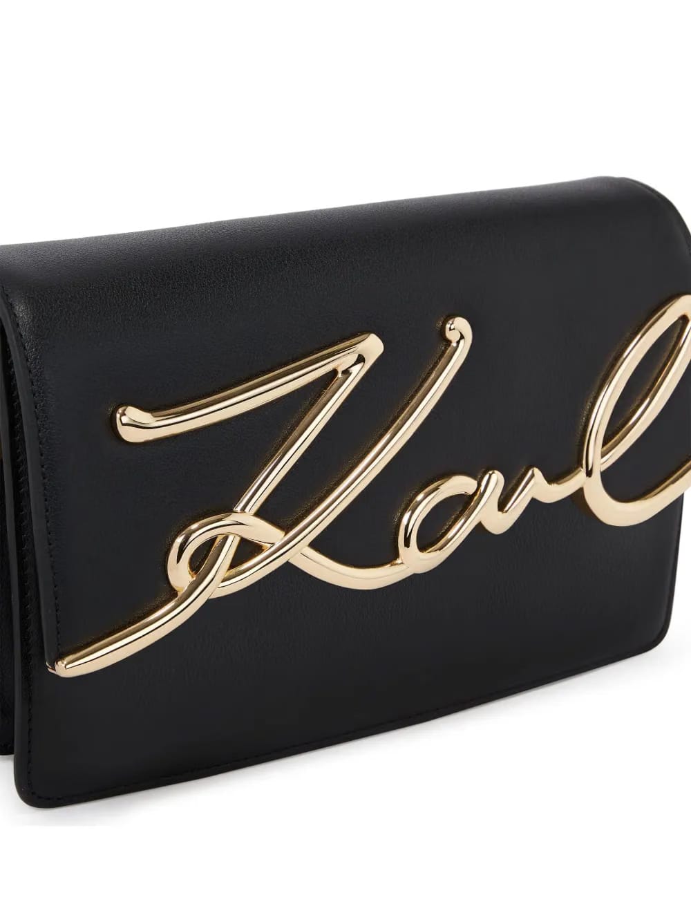 medium Signature leather shoulder bag