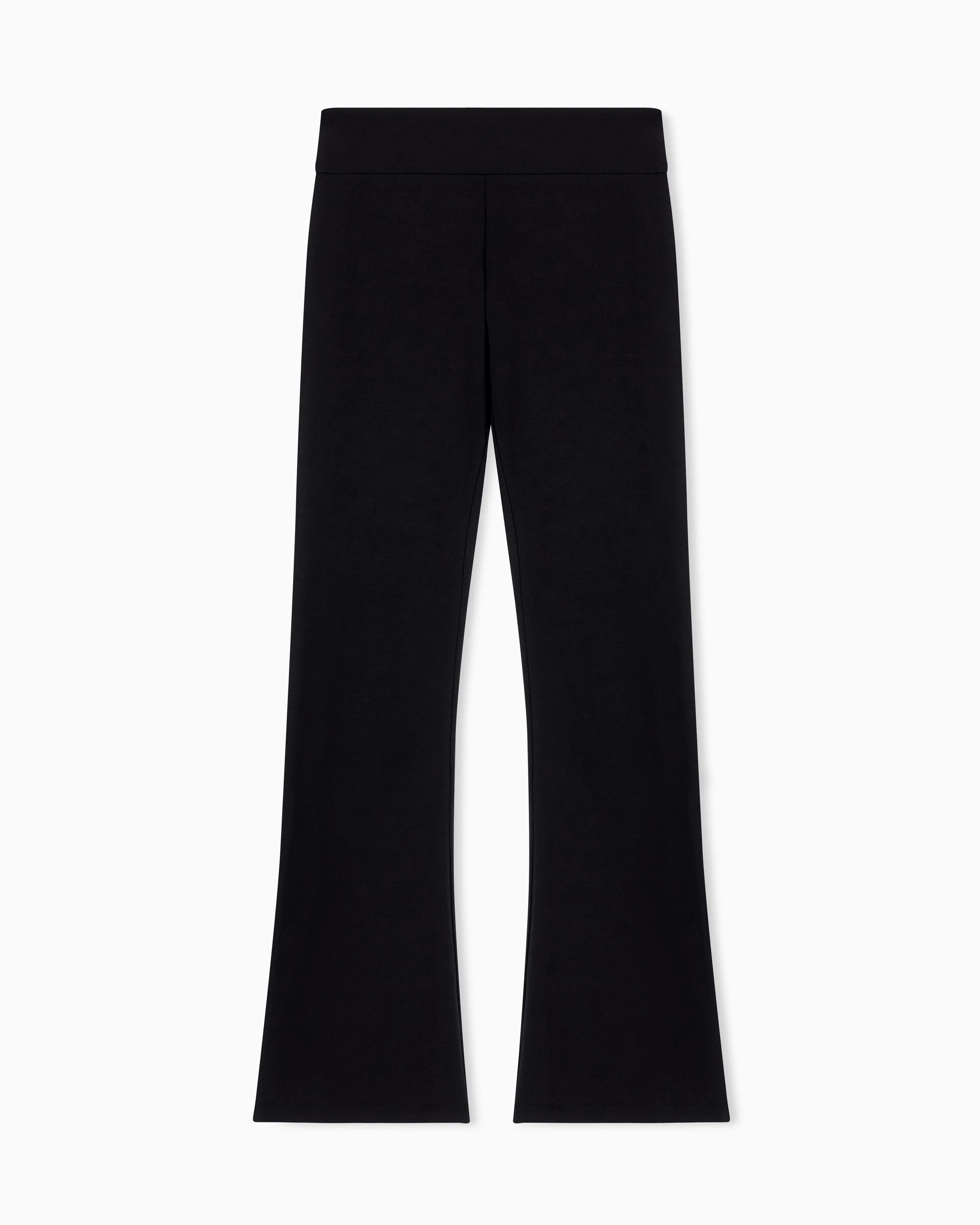 EA7 Stretch leggings with high waist and bootcut fit Core Lady