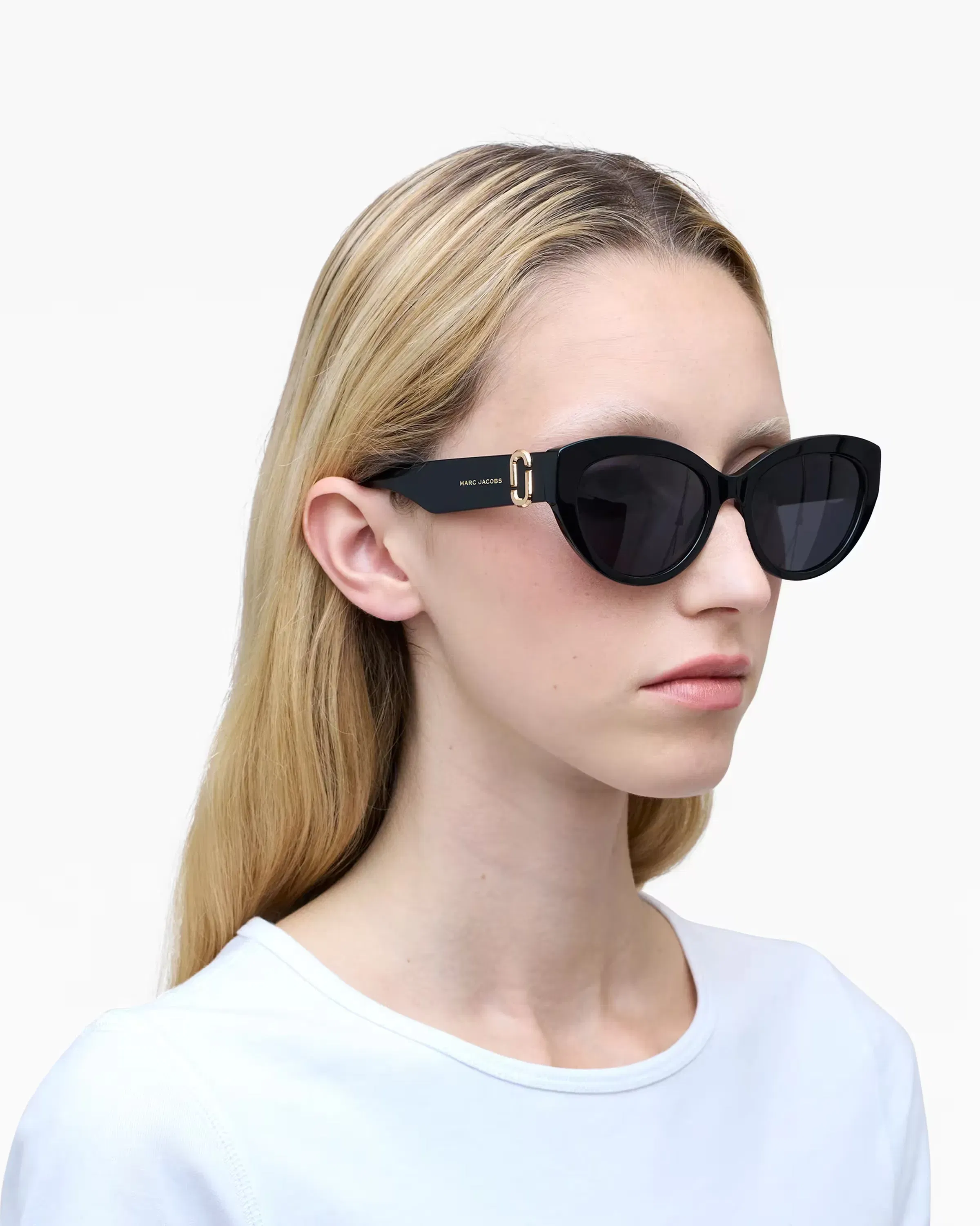 Marc Jacobs The Rectangle Sunglasses Black