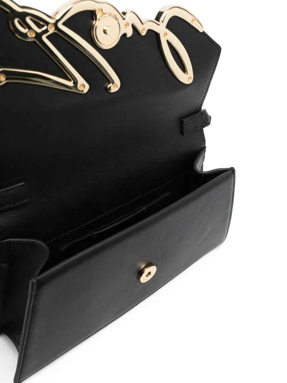 Signature leather shoulder bag