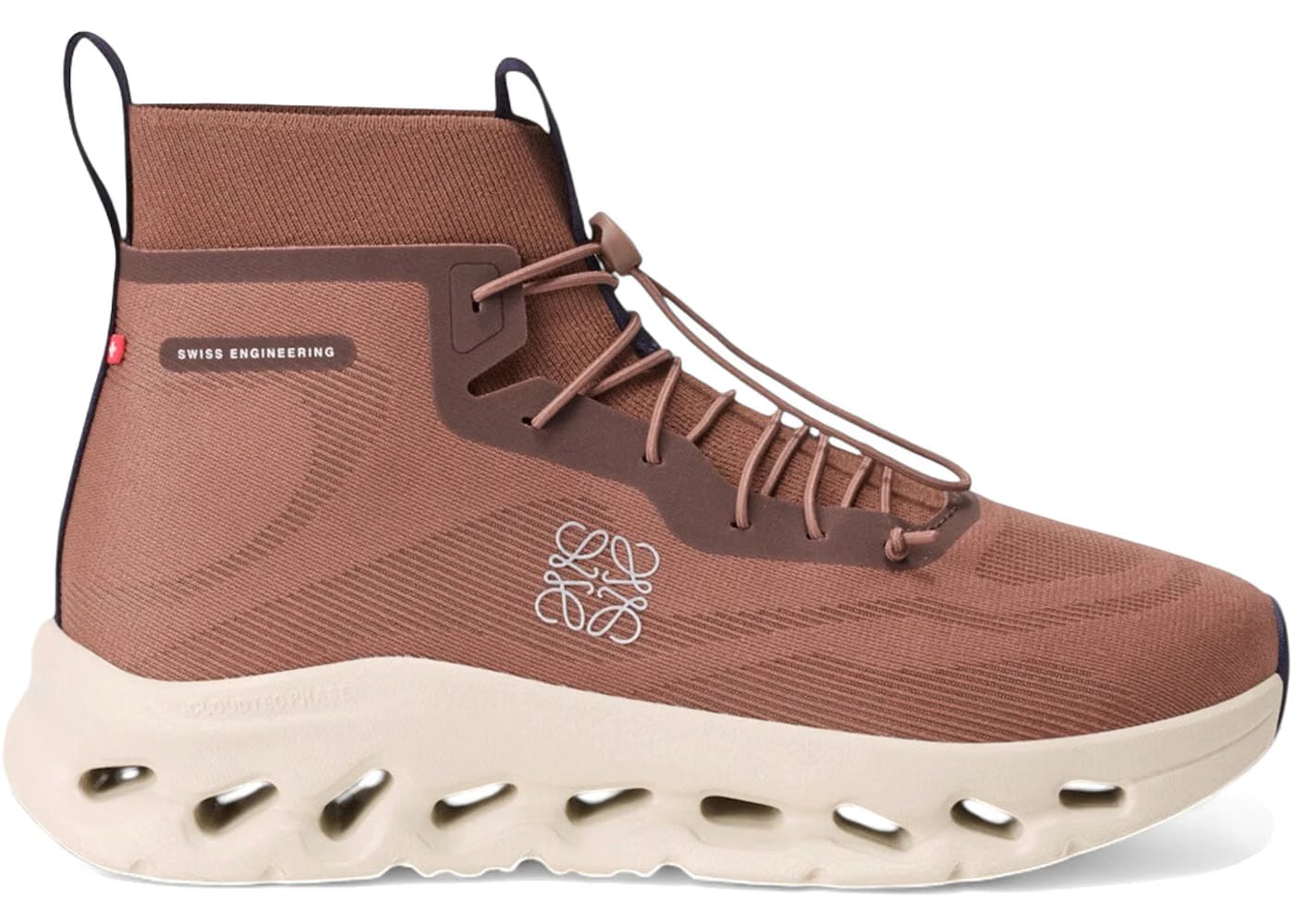 On Running Cloudtilt Hi Loewe Taupe Oatmeal Navy