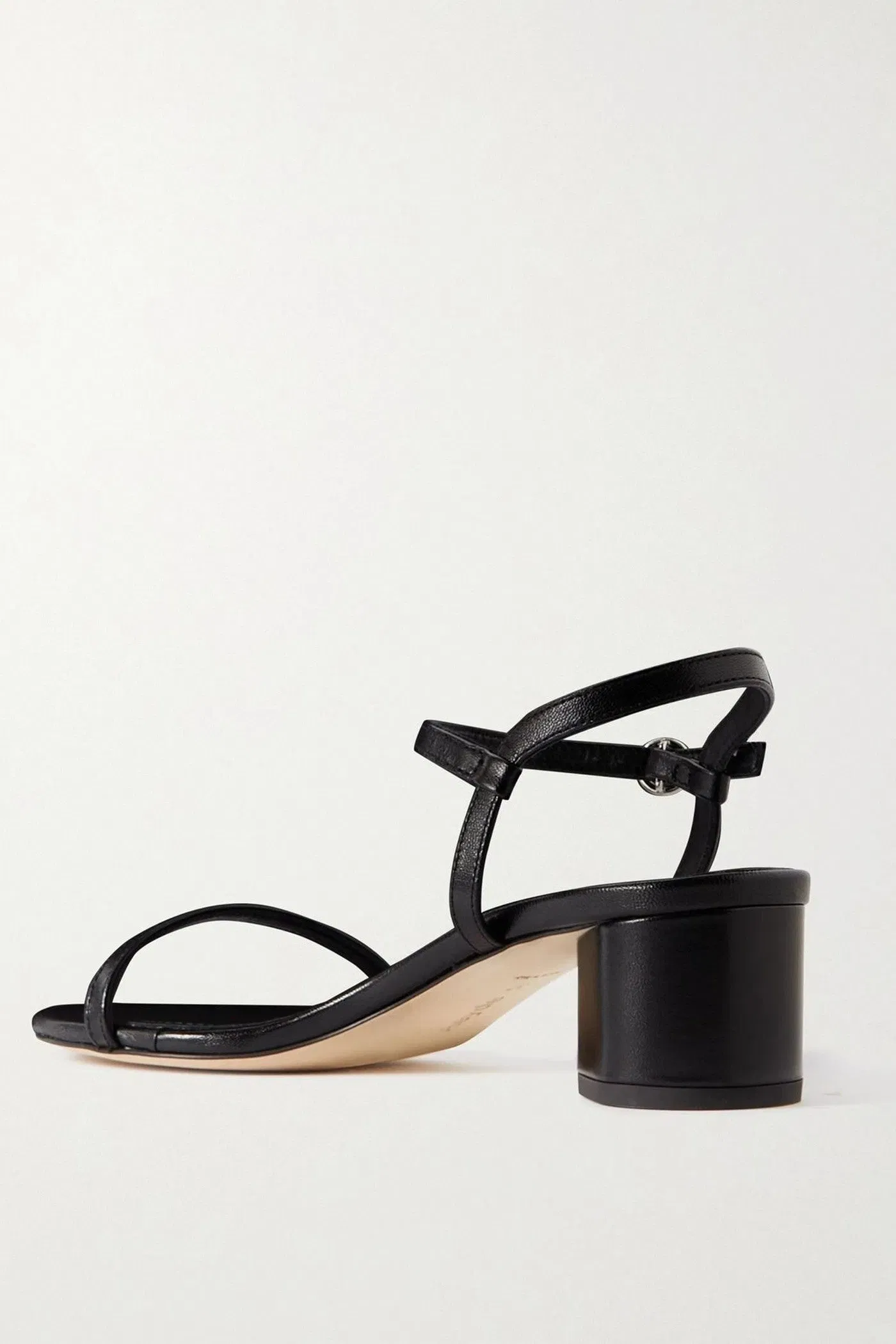 Aeyde Immi Leather Sandals Black Women's