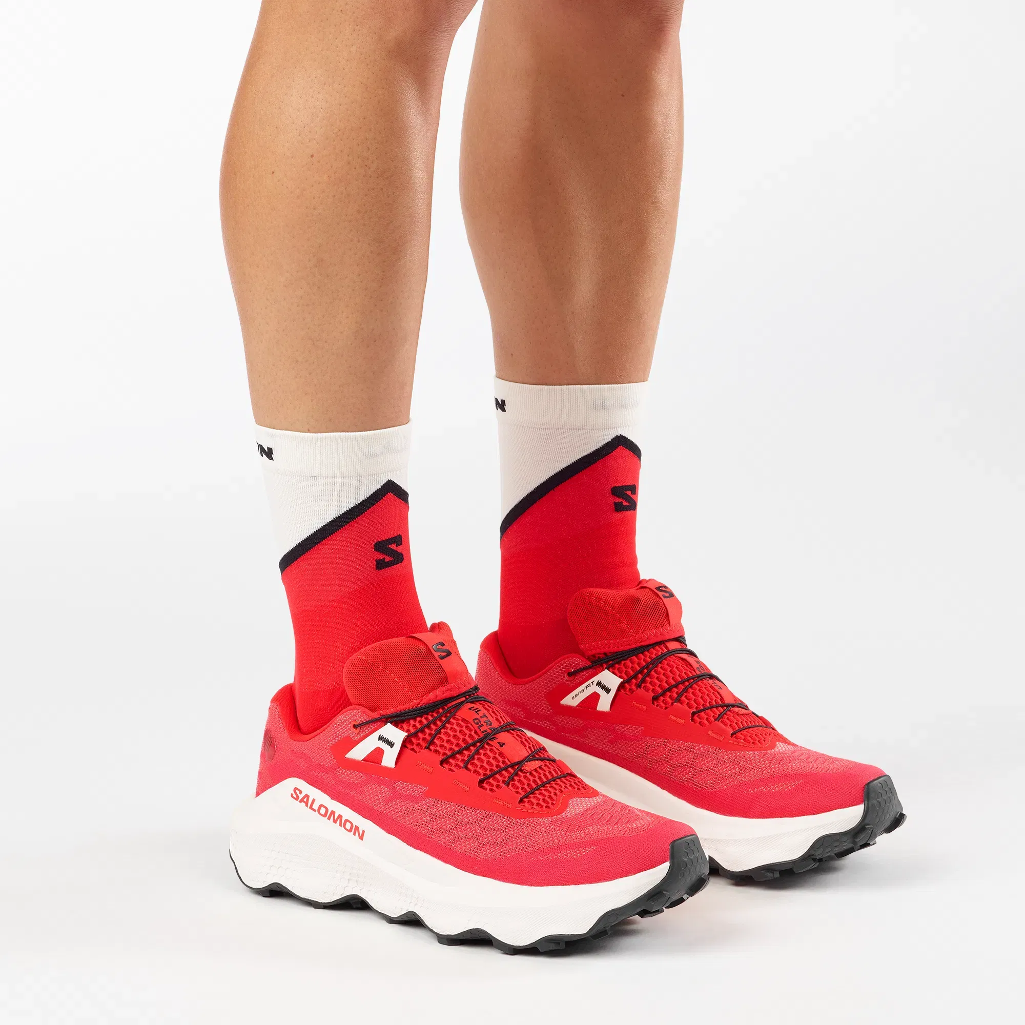 Salomon Ultra Glide 4 Trail Running Shoes Fiery Red