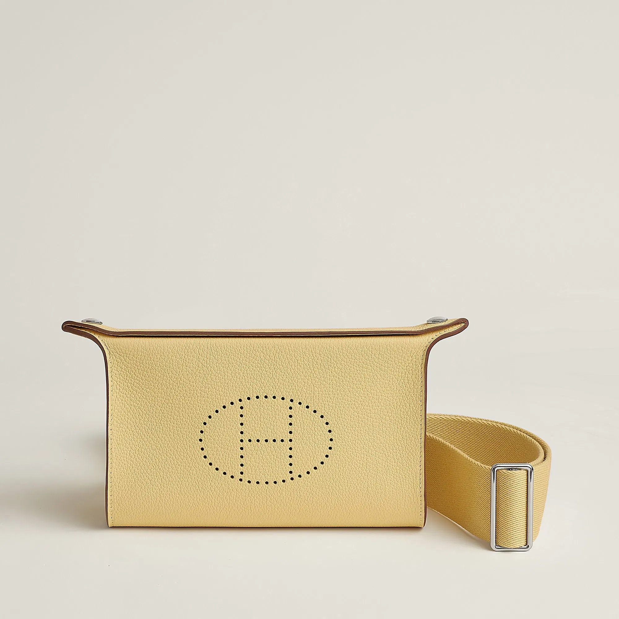 Hermes Herms Videpoches Bag Jaune Poussin