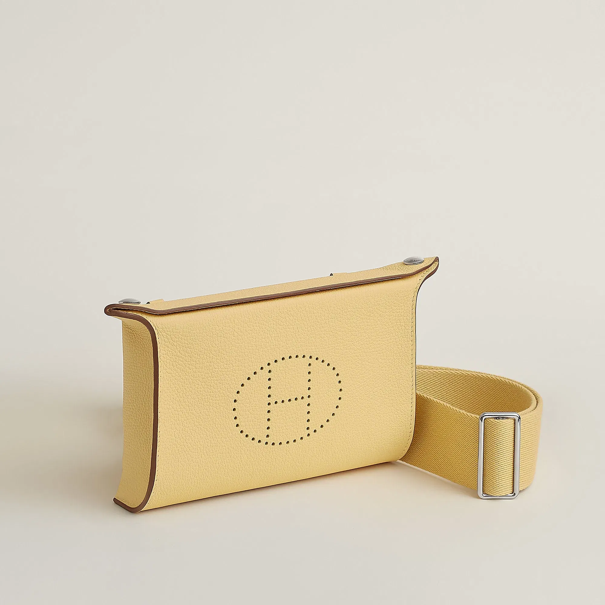 Hermes Herms Videpoches Bag Jaune Poussin