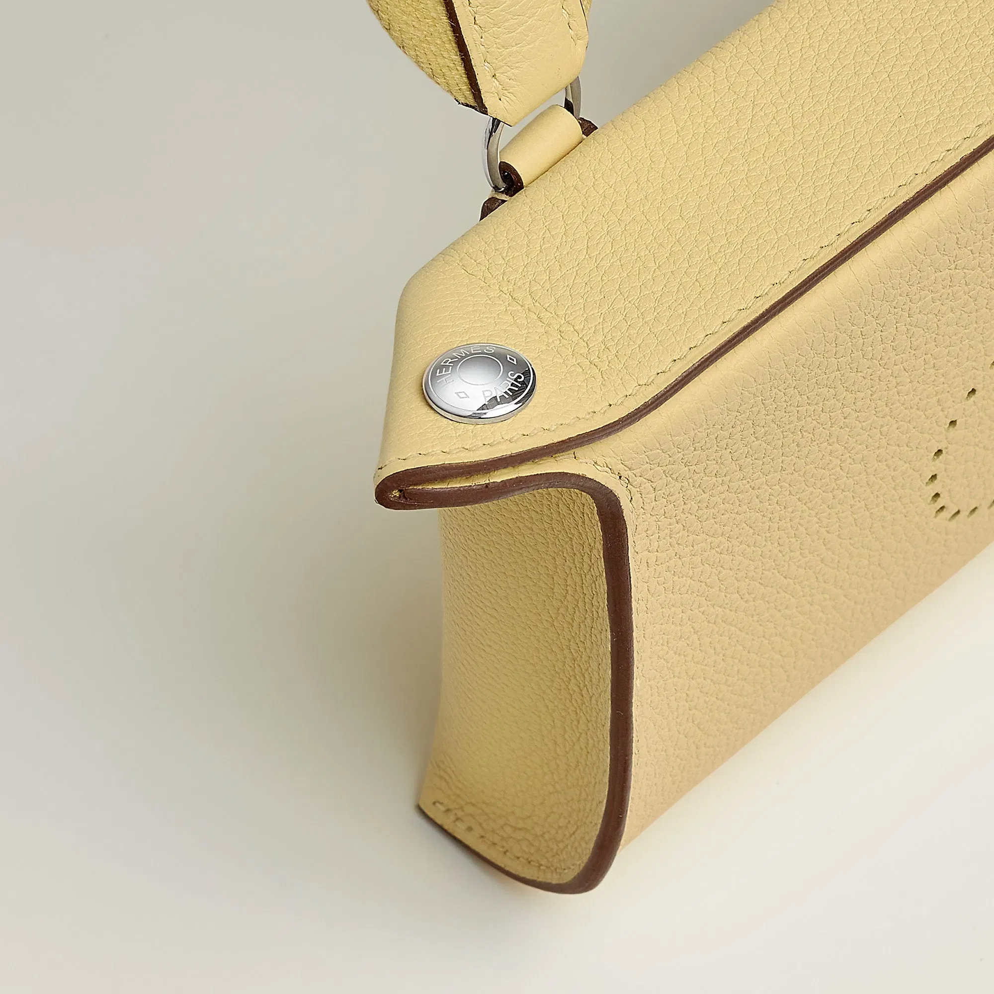 Hermes Herms Videpoches Bag Jaune Poussin