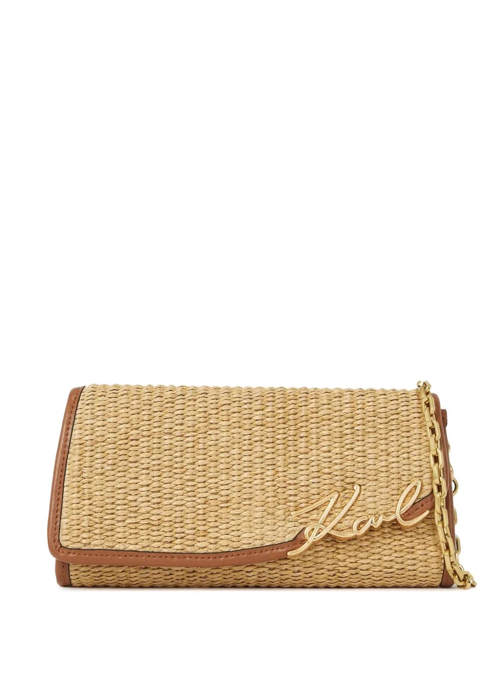 Signature clutch bag