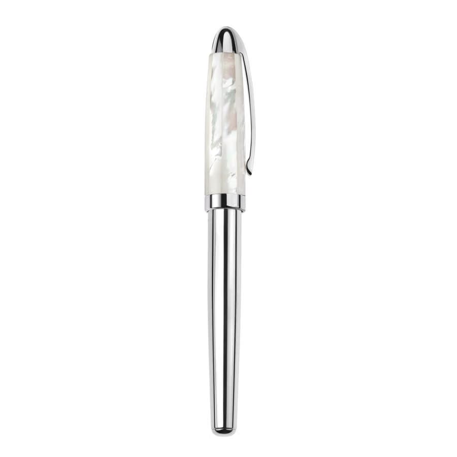 Gevril Morcote Sterling Silver Roller Ball Diamond Pen