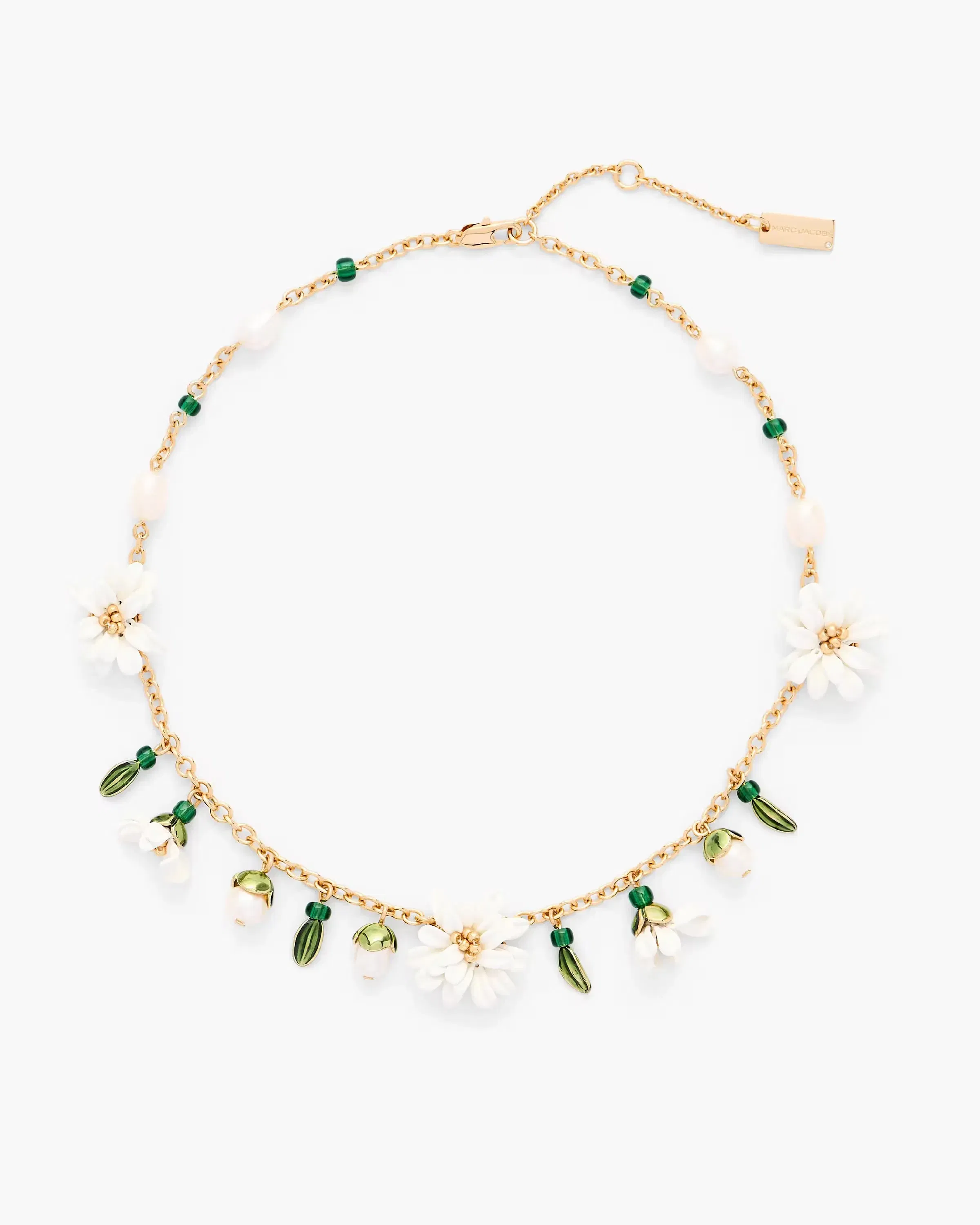 Marc Jacobs The Rooted Daisy Necklace Gold/Multi