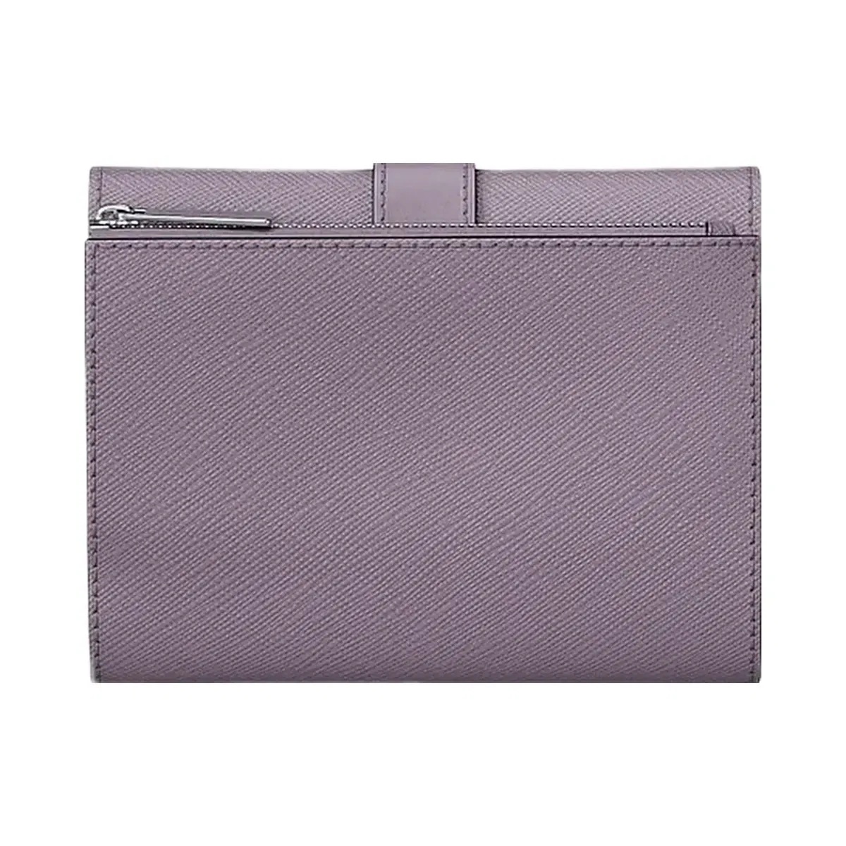 Michael Kors Greenwich Medium Leather Trifold Wallet Lilac