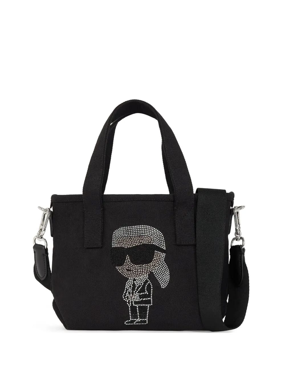 Ikon rhinestones tote bag