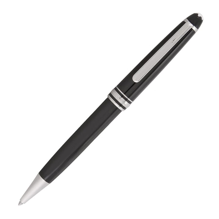 Montblanc Platinum Finish Meisterstuck Classique Luxury Ballpoint Pen 164