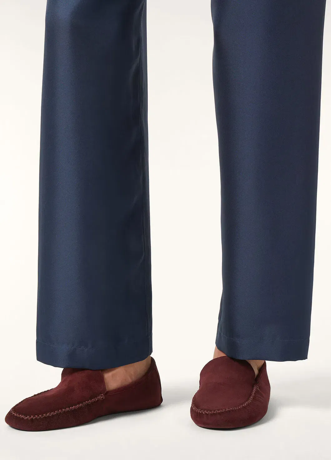 LoroPiana Maurice Slipper Wild Plum