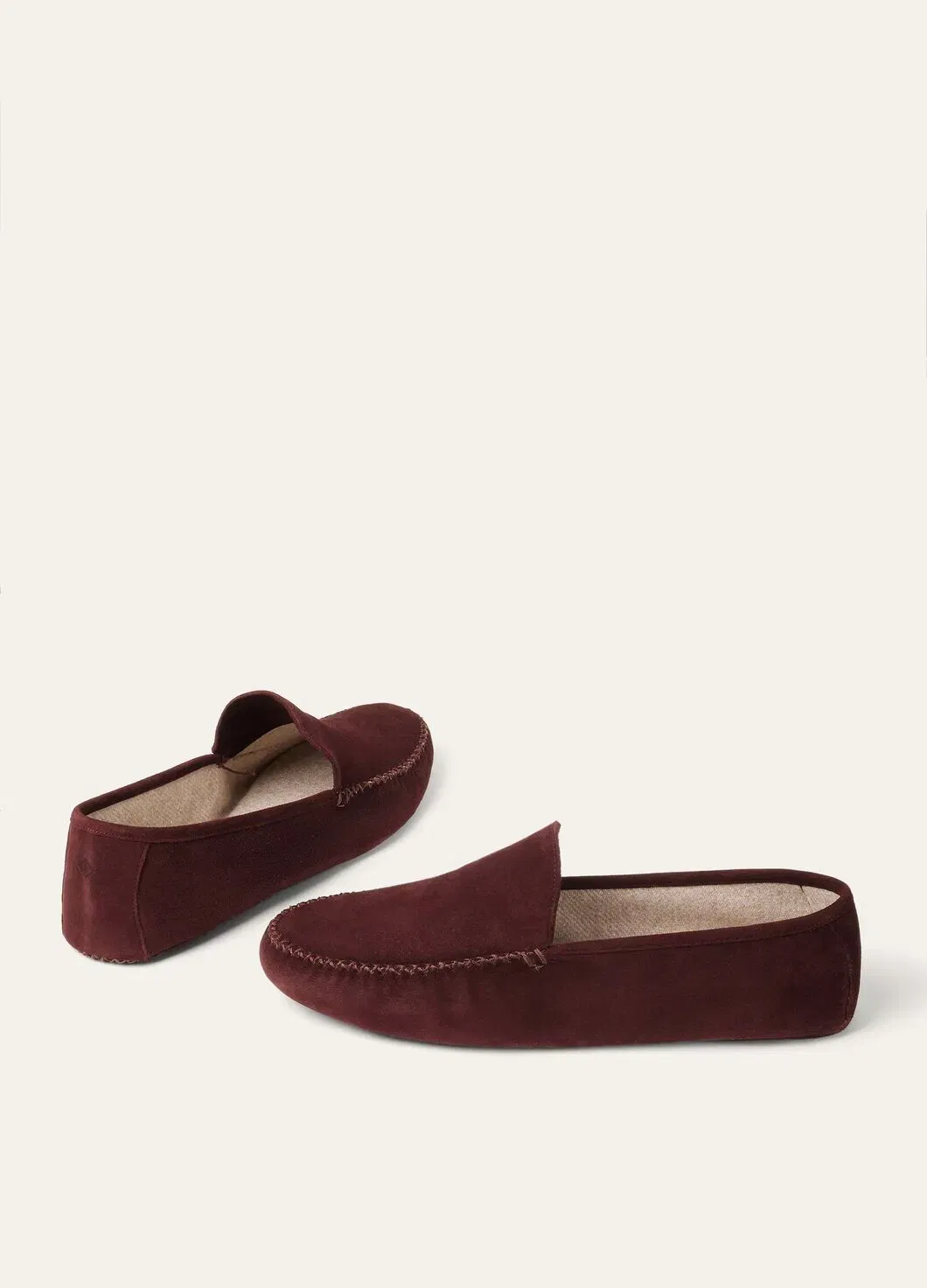 LoroPiana Maurice Slipper Wild Plum