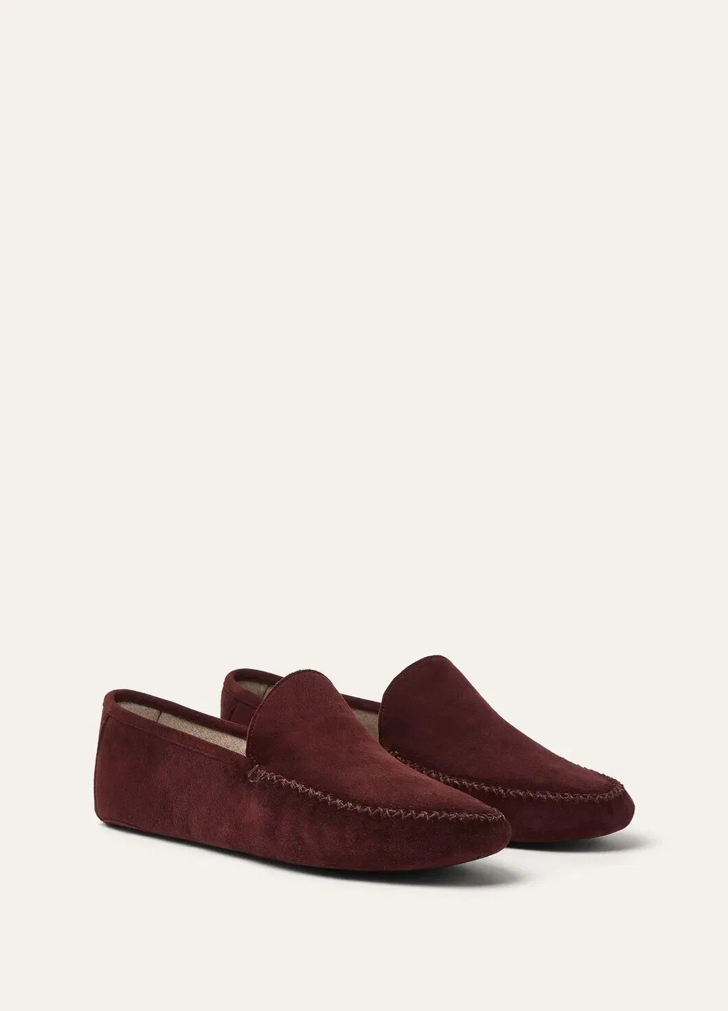 LoroPiana Maurice Slipper Wild Plum