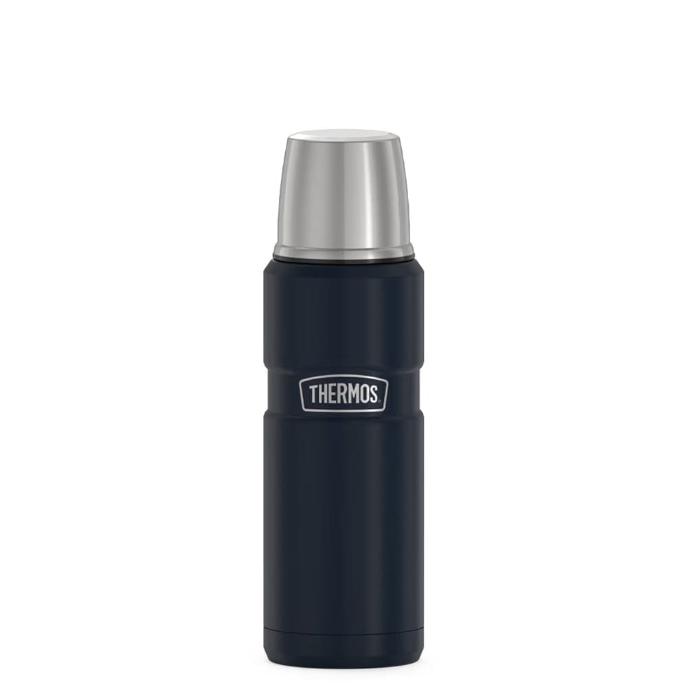 Thermos 16oz Stainless King Beverage Bottle Midnight Blue