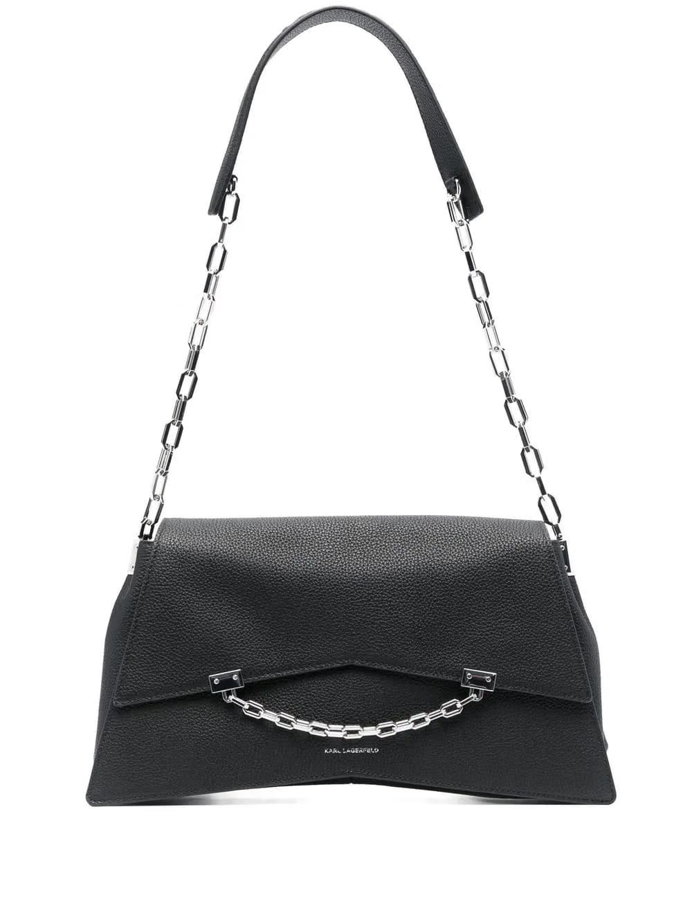 large K/Seven leather shoulder bag
