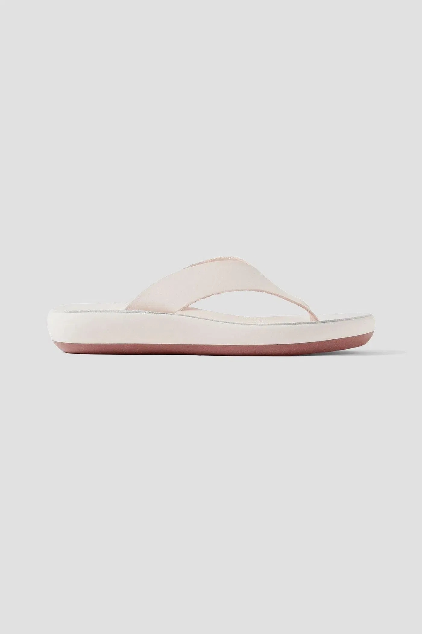 Ancient Greek Sandals Charys Leather Sandals Ivory Women's