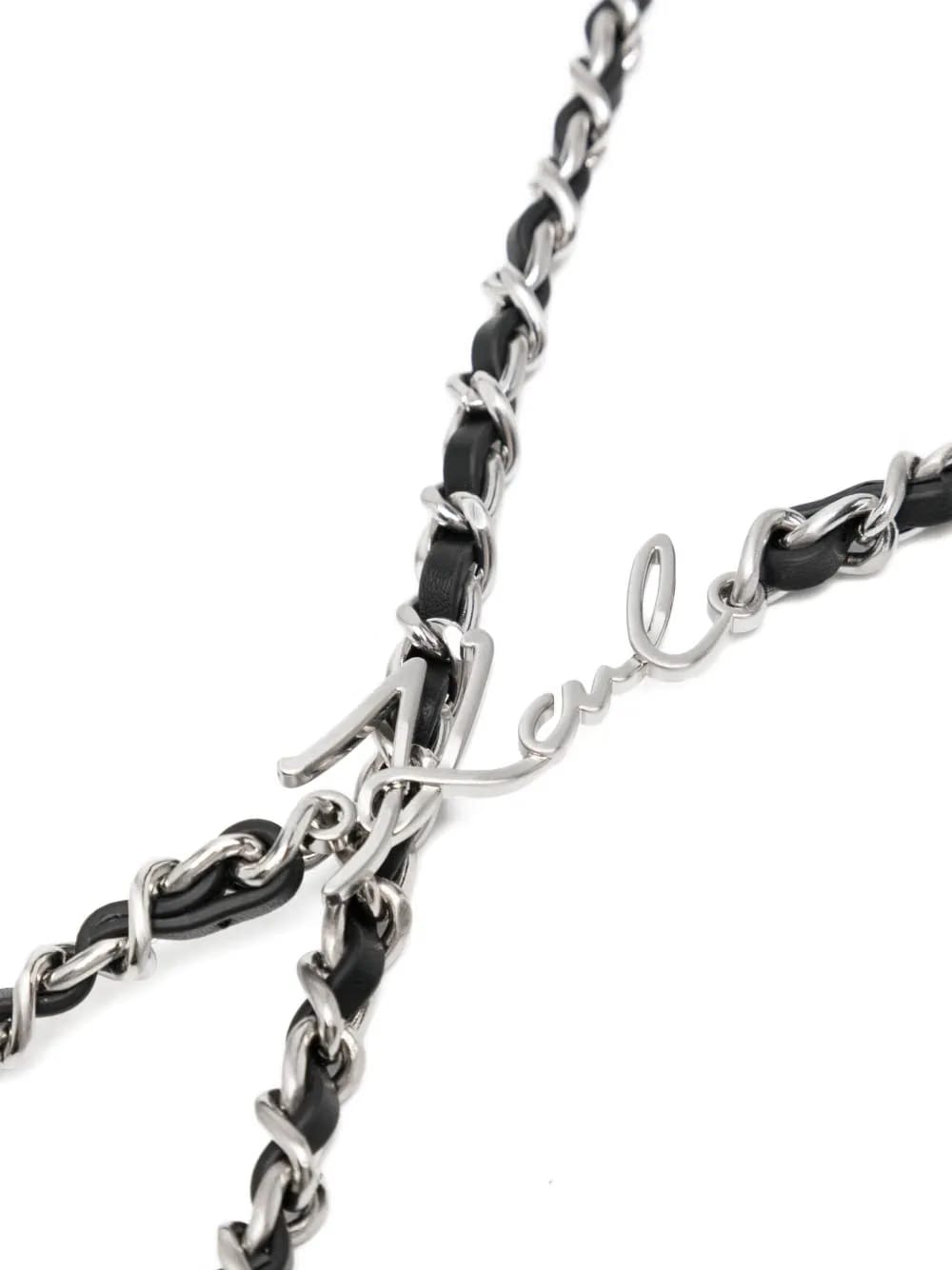 K/Signature chain strap
