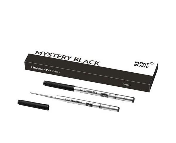 Montblanc Mystery Black 2 Ballpoint Pen Refill - Broad