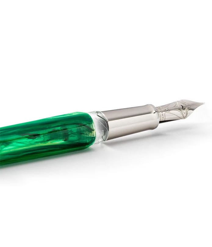 Visconti Opera Demo Carousel Mint Fountain Pen Medium Nib Kp32-04-Fpam