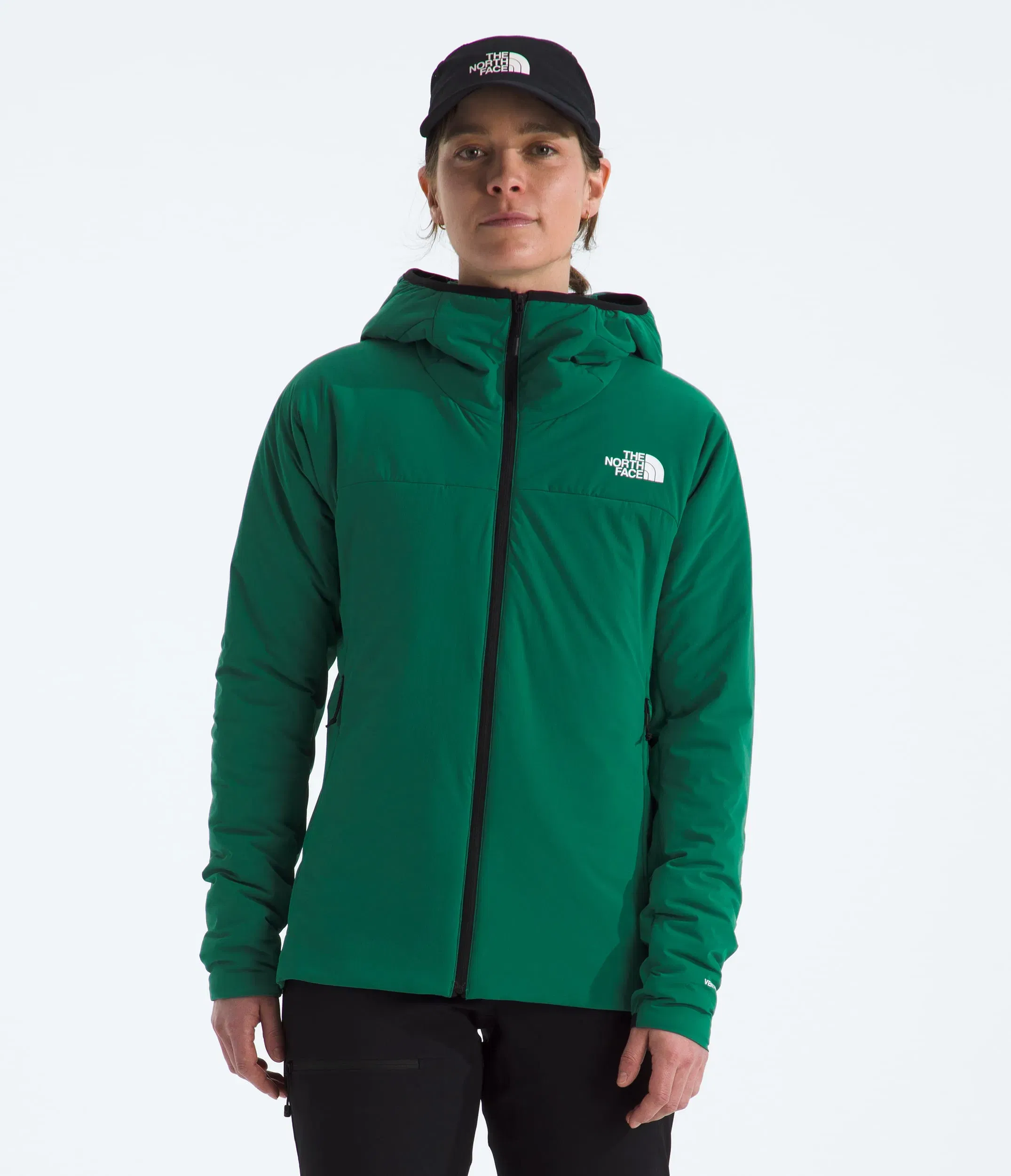 The North Face Women’s Summit Series Casaval Hybrid Hoodie Evergreen