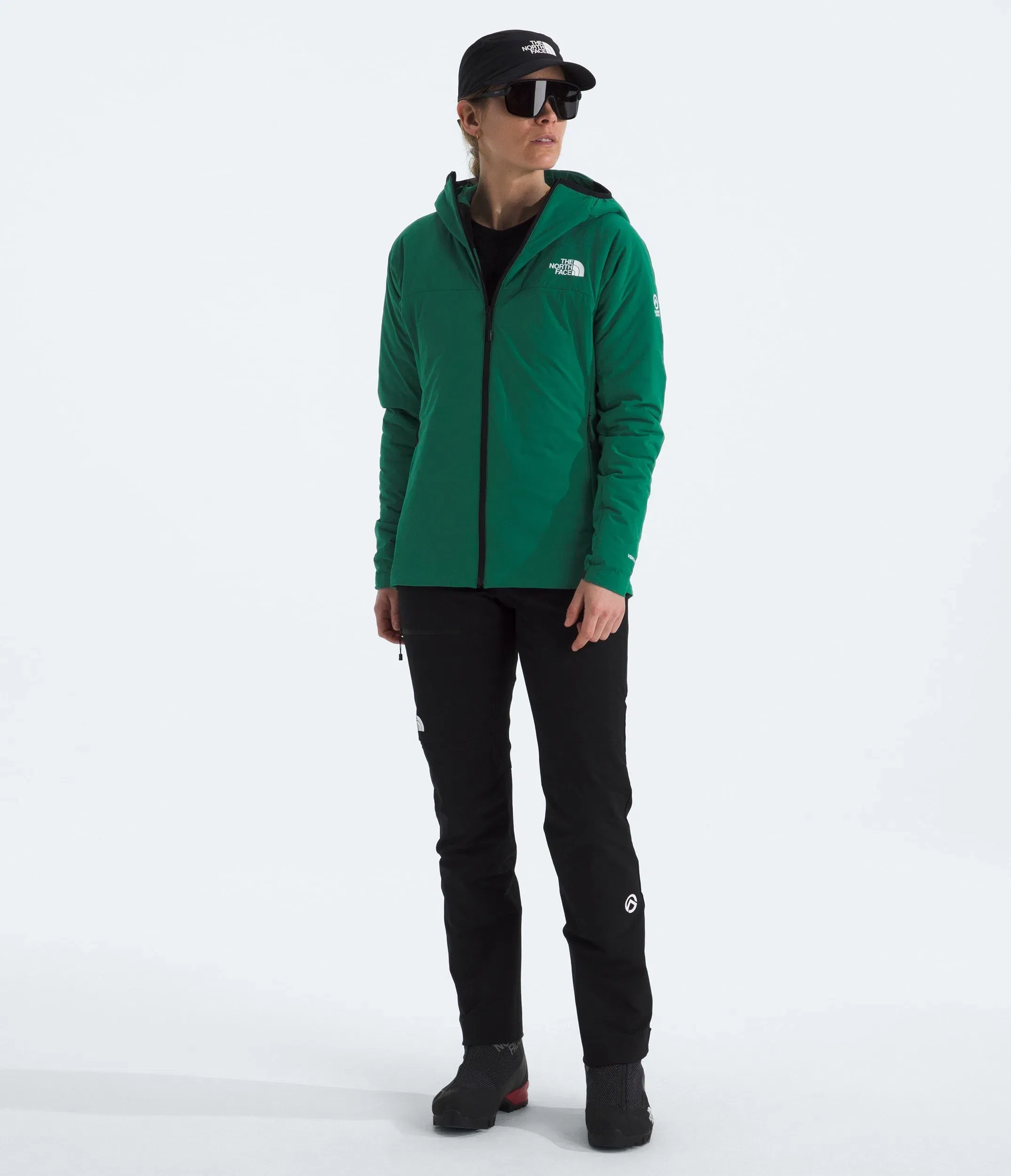 The North Face Women’s Summit Series Casaval Hybrid Hoodie Evergreen