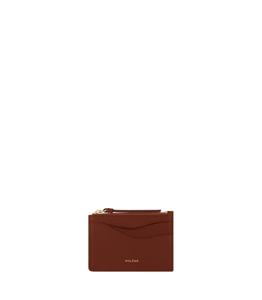 Polene Pouch Sierra Mini Duo Cognac