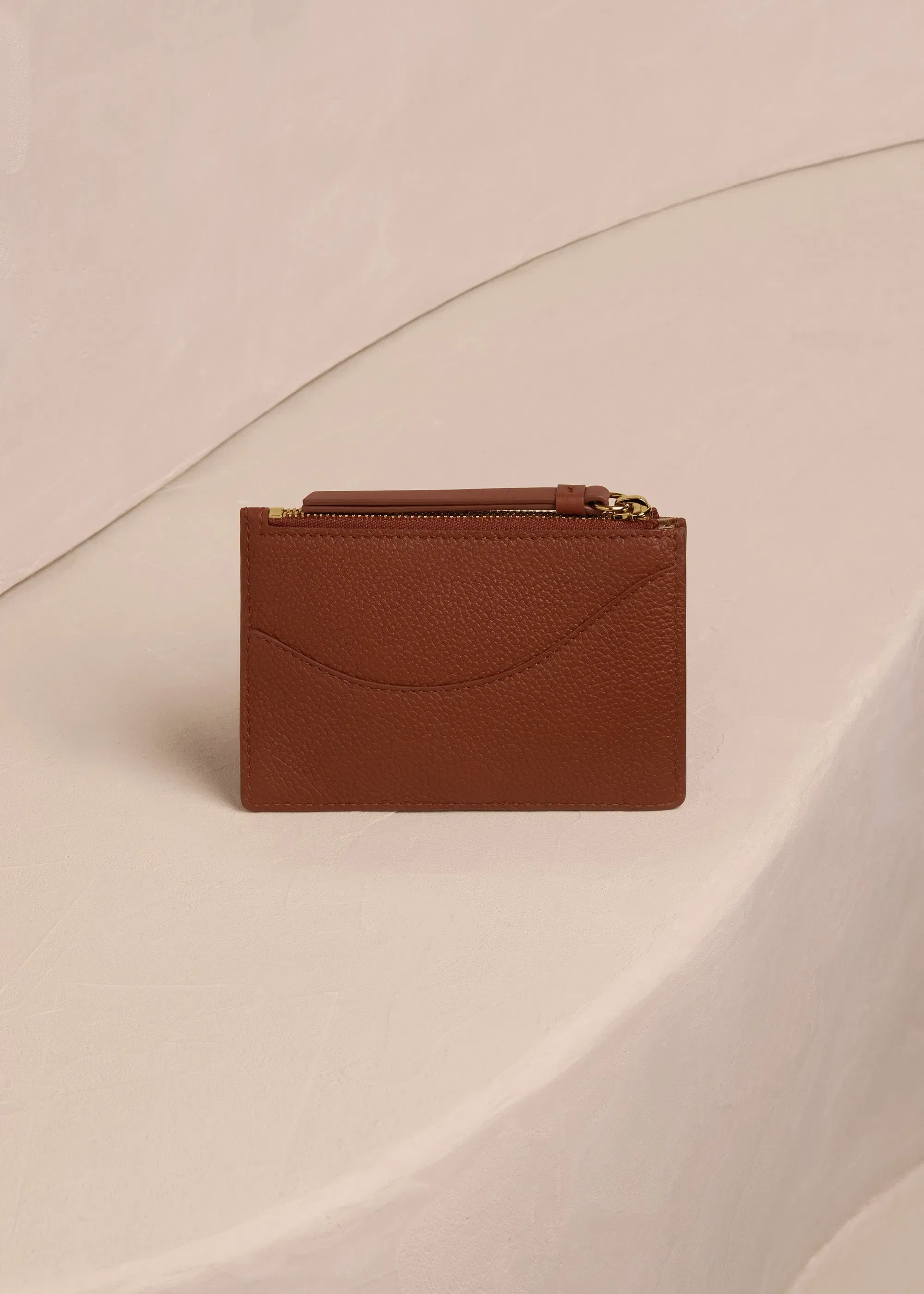 Polene Pouch Sierra Mini Duo Cognac