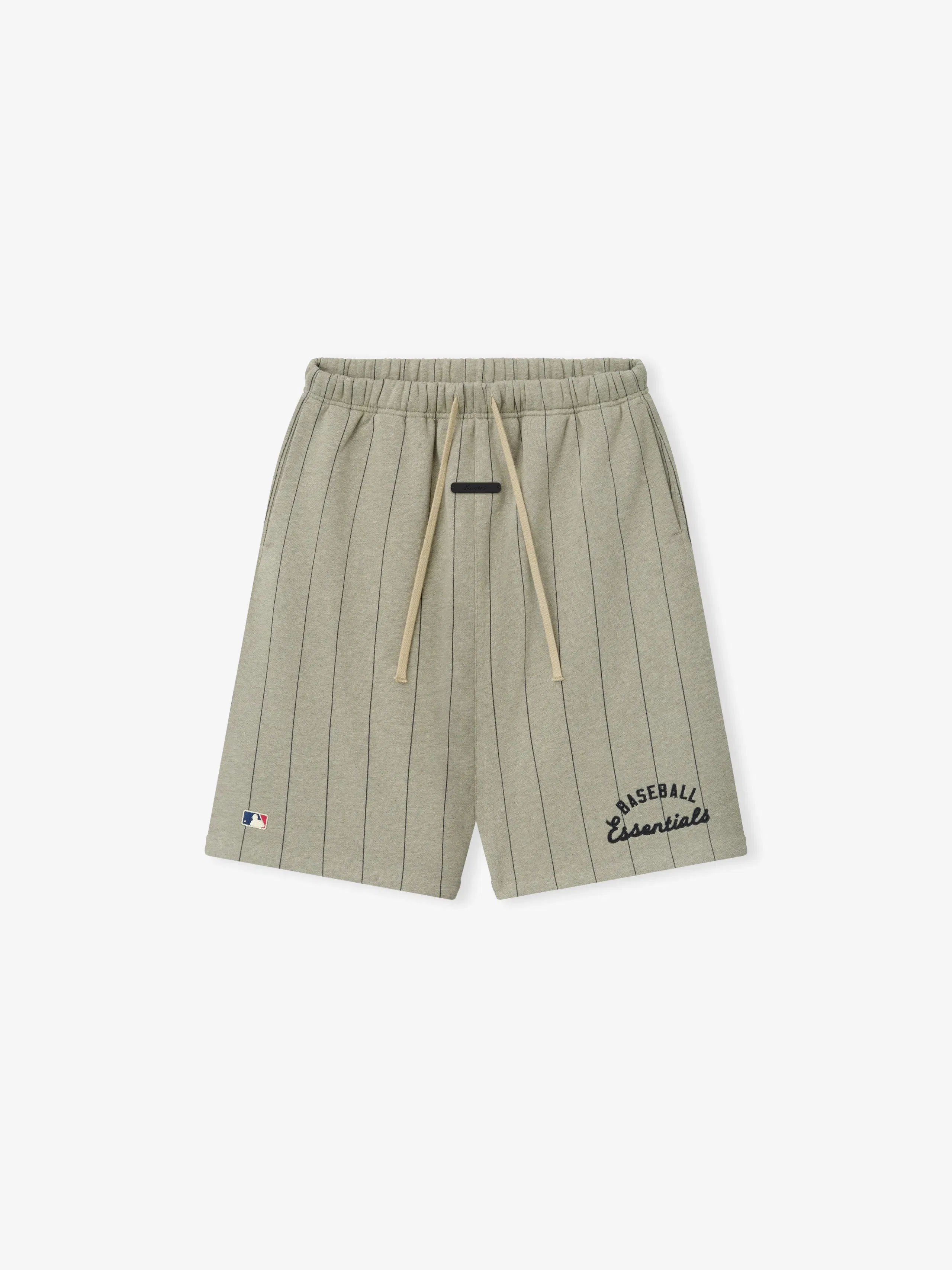 Essentials Mlb 90'S Sweatshort Seal Heather W Black Pinstripes
