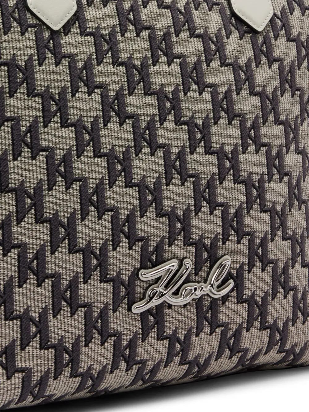 medium Signature Jacquard tote bag