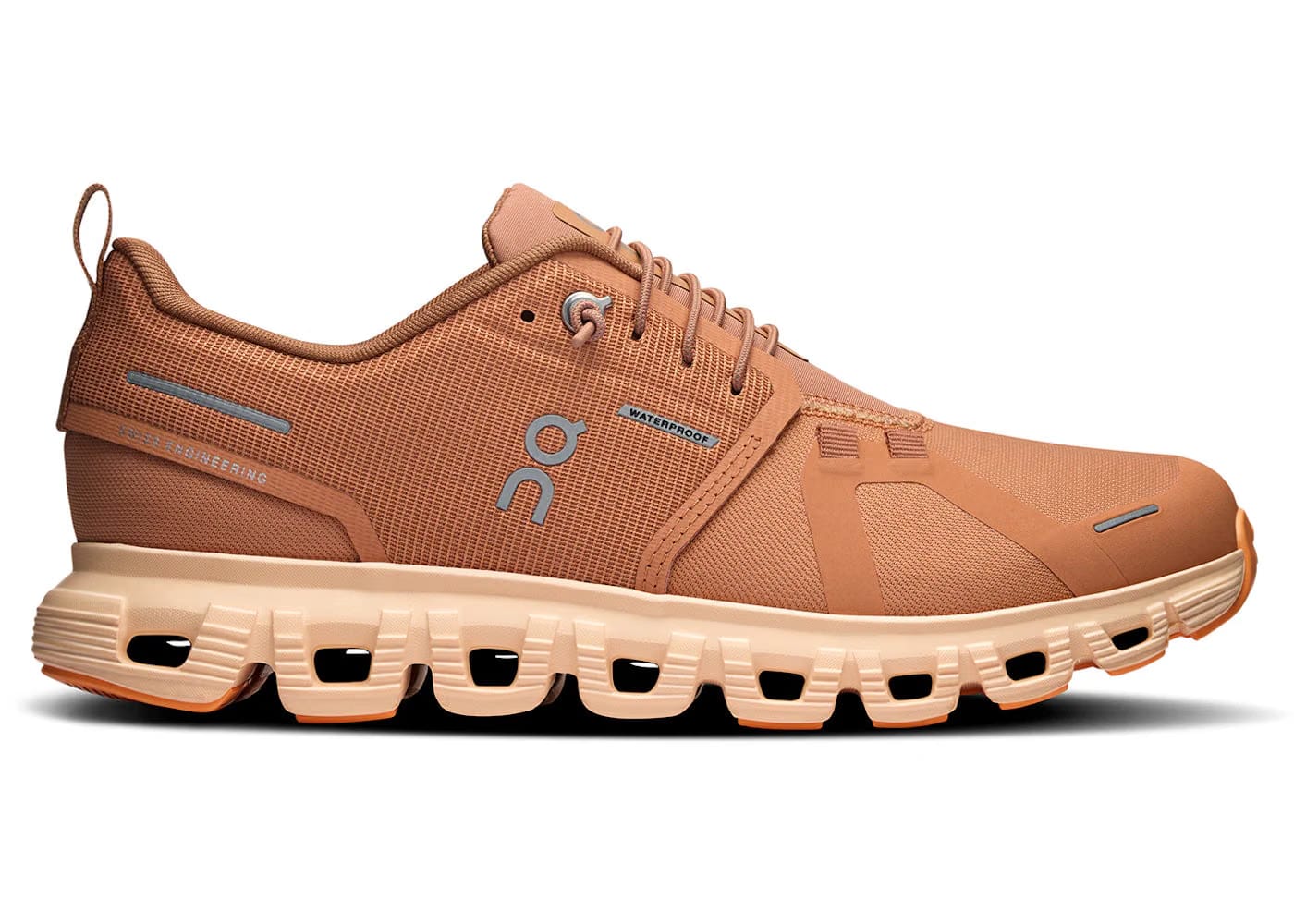 On Running Cloud 6 Waterproof Sandstone Blonde Womens