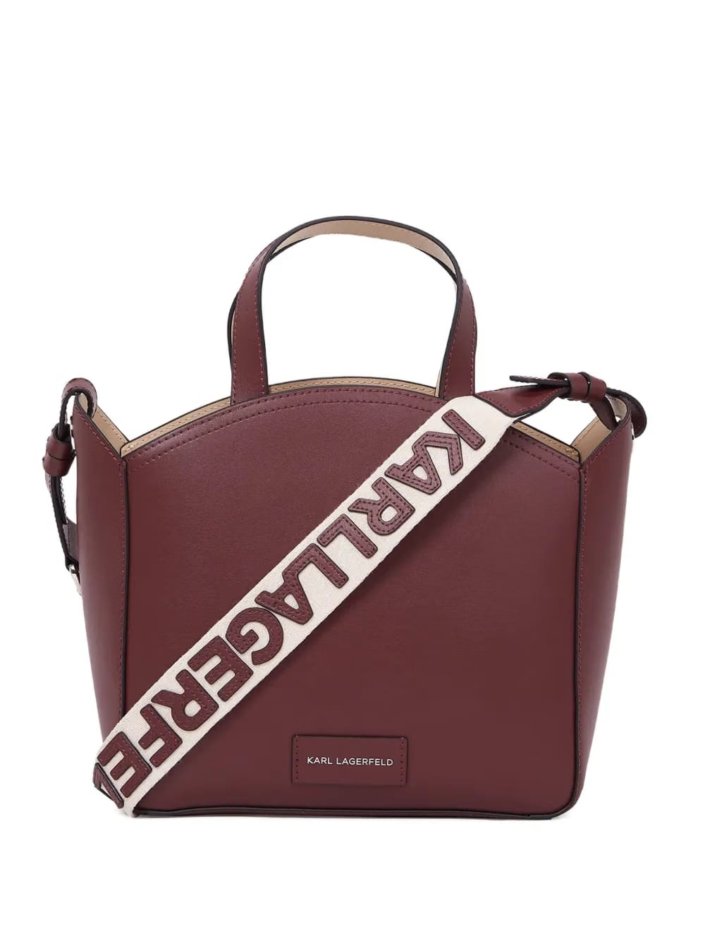 small Circle perforated tote bag