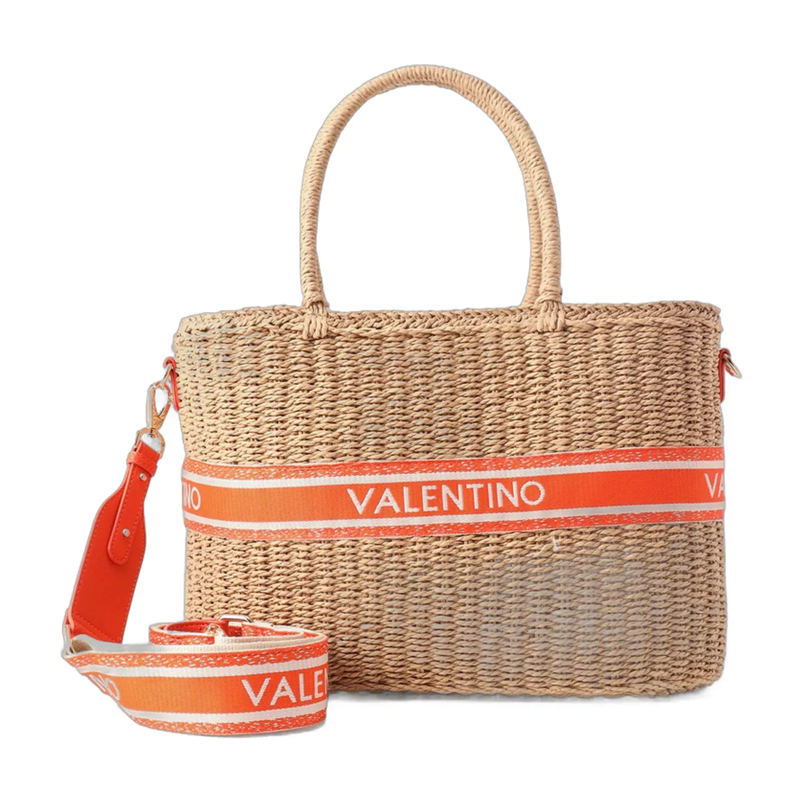 Valentino Bags Boho - Handbag - Natur/Arancio