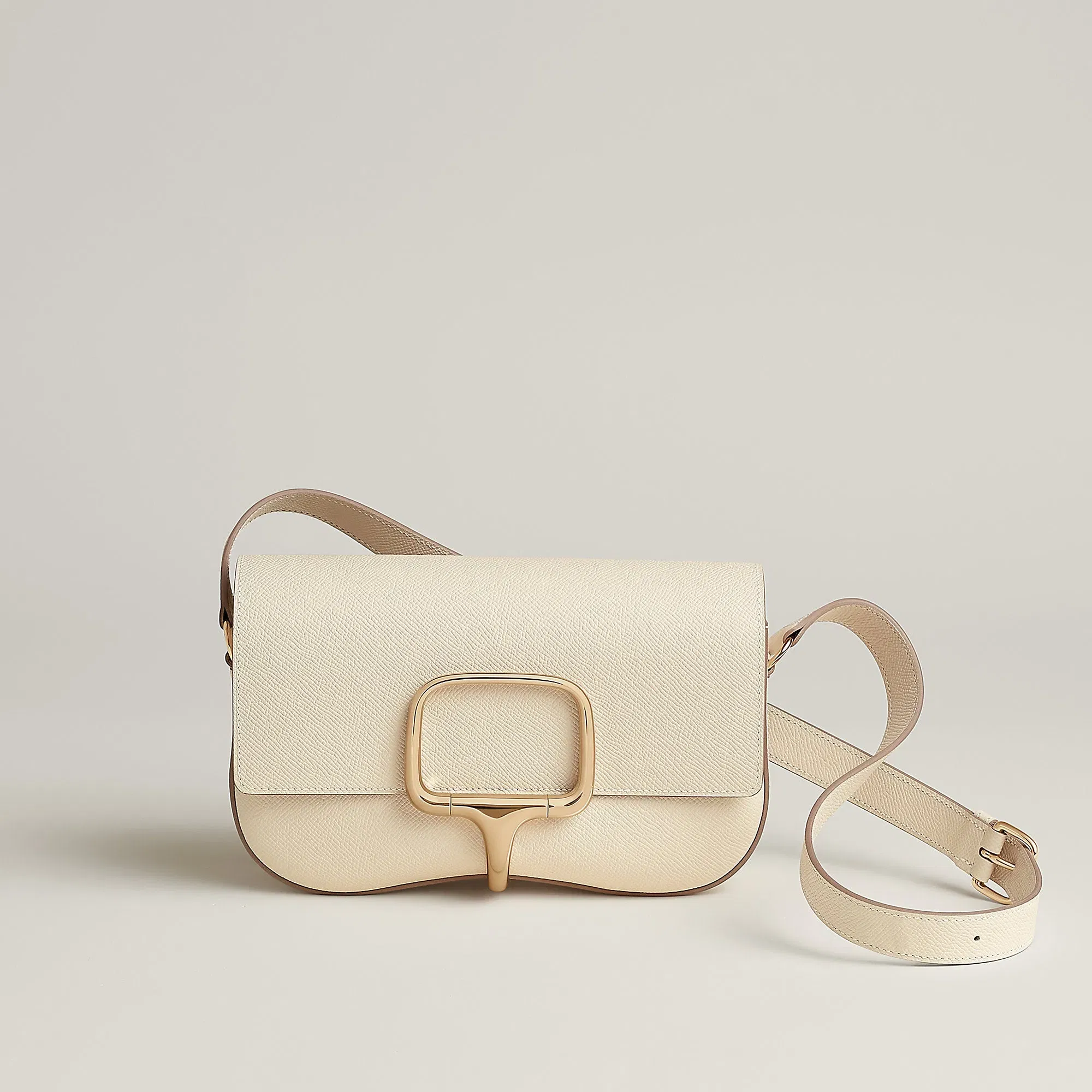 Hermes Herms Della Cavalleria Elan Bag Gold