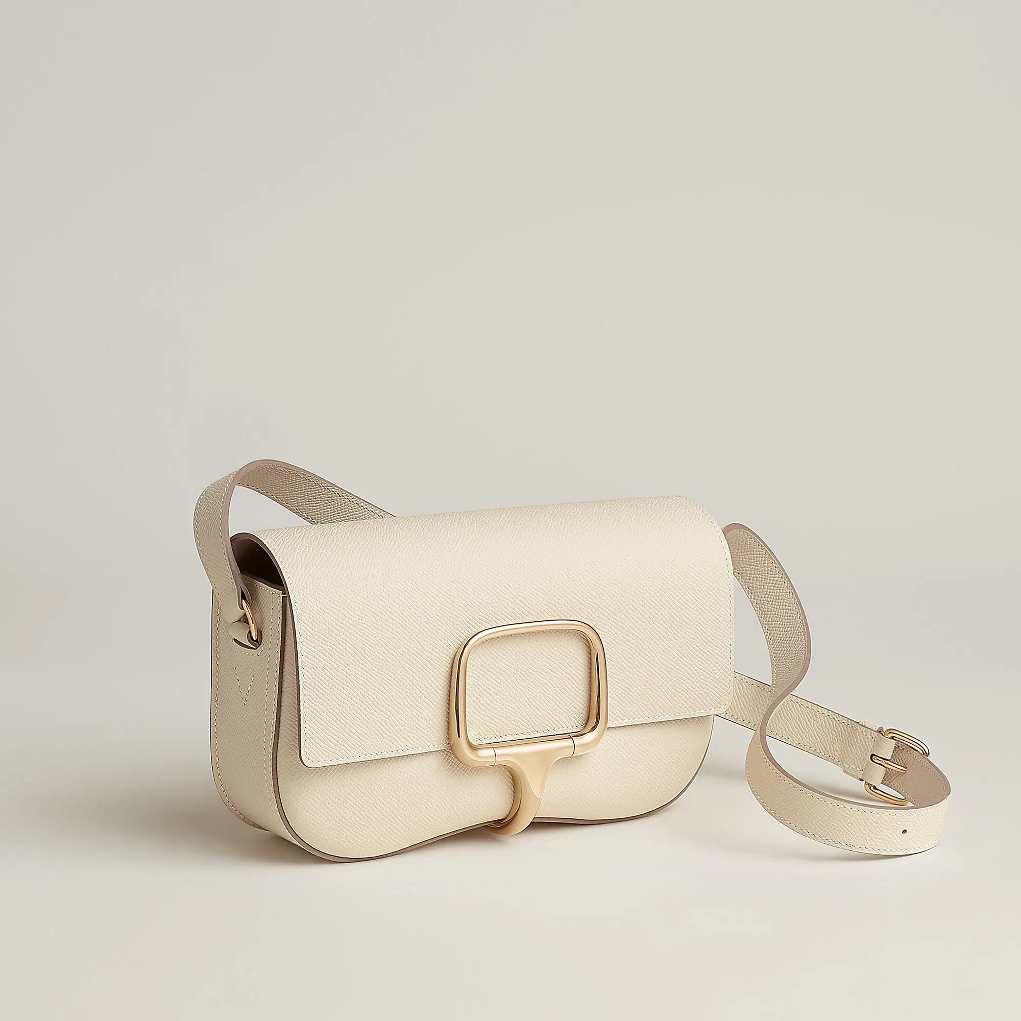 Hermes Herms Della Cavalleria Elan Bag Gold