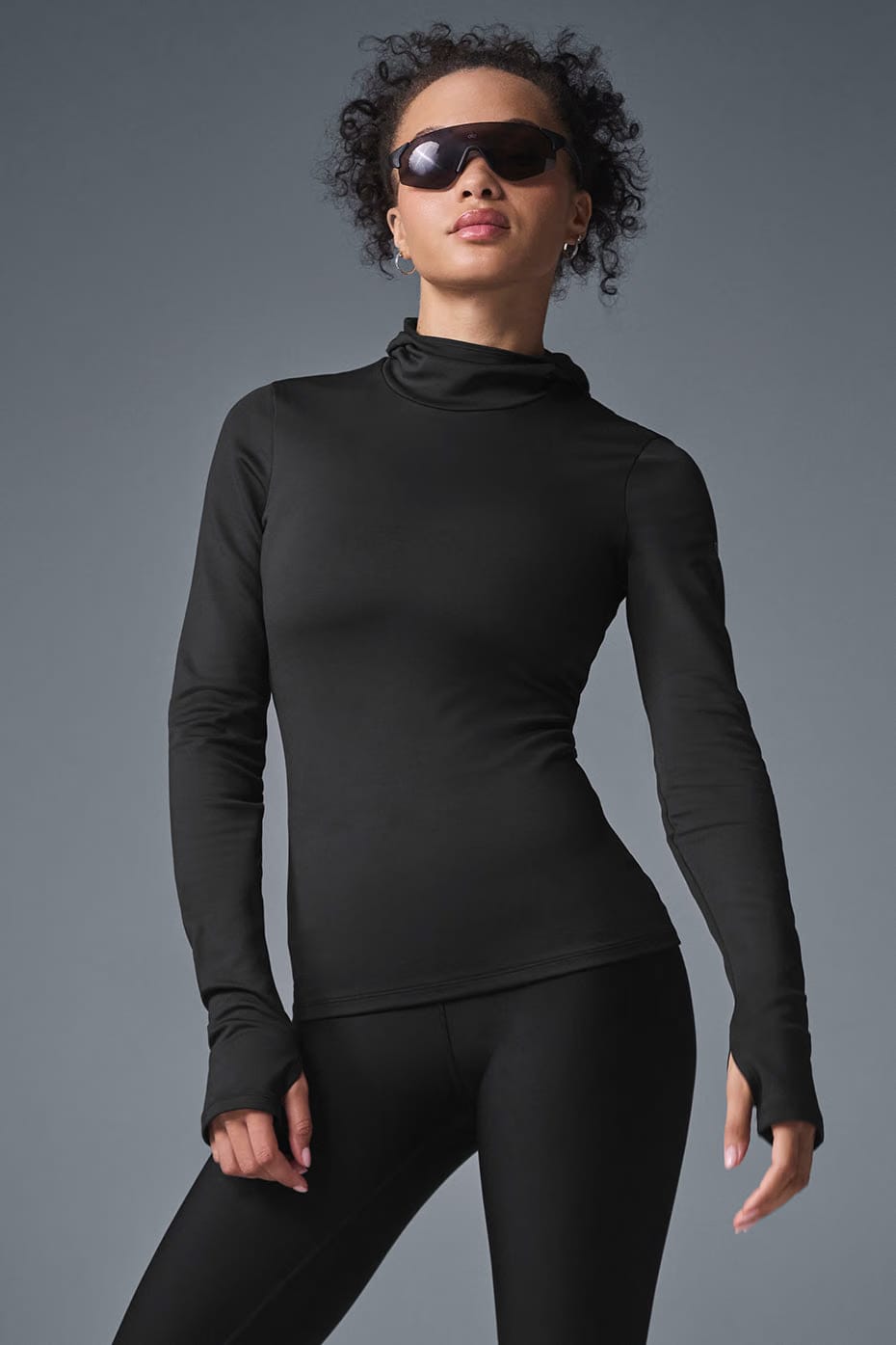 Alo Yoga Airlift Winter Warm Hooded Runner