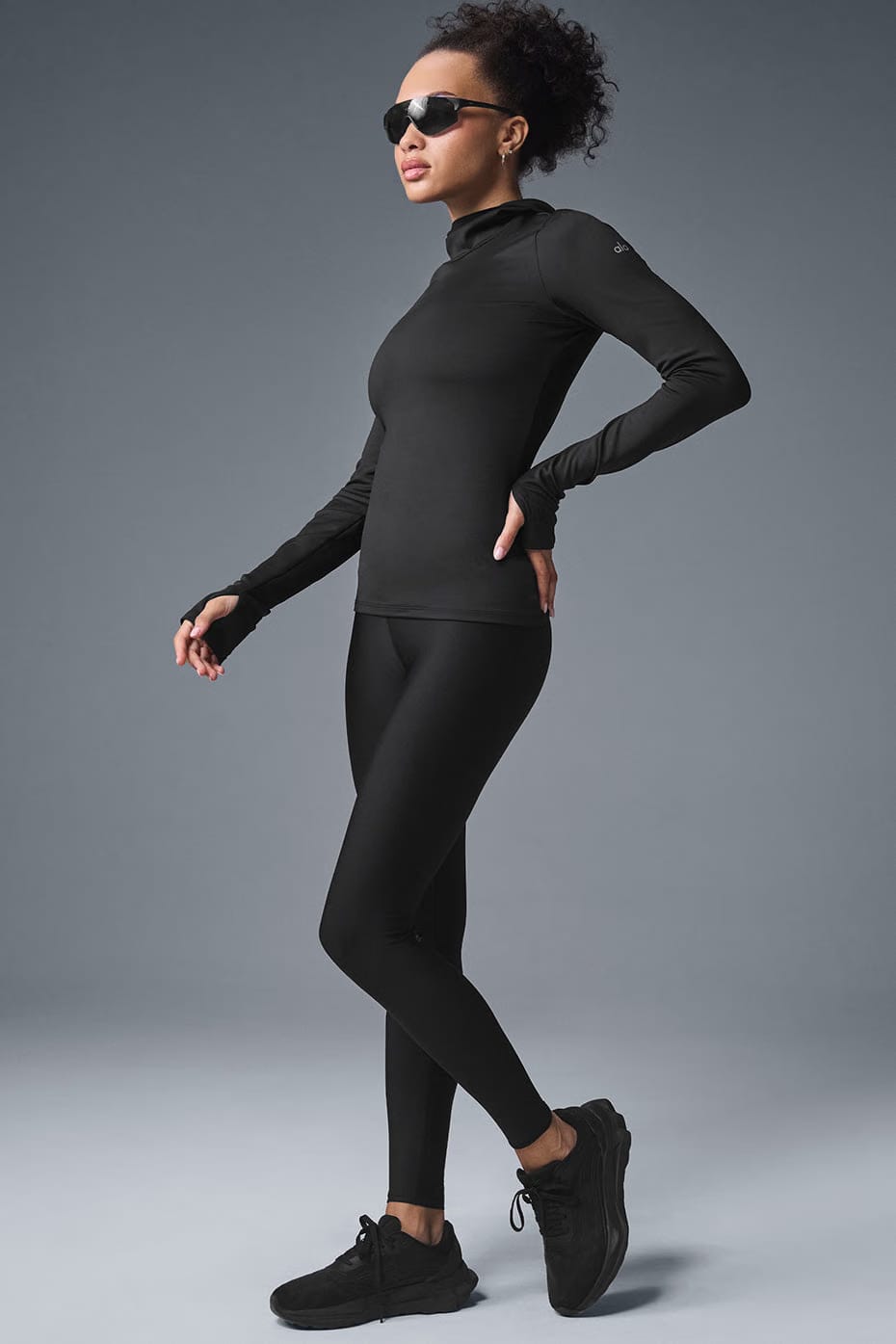 Alo Yoga Airlift Winter Warm Hooded Runner
