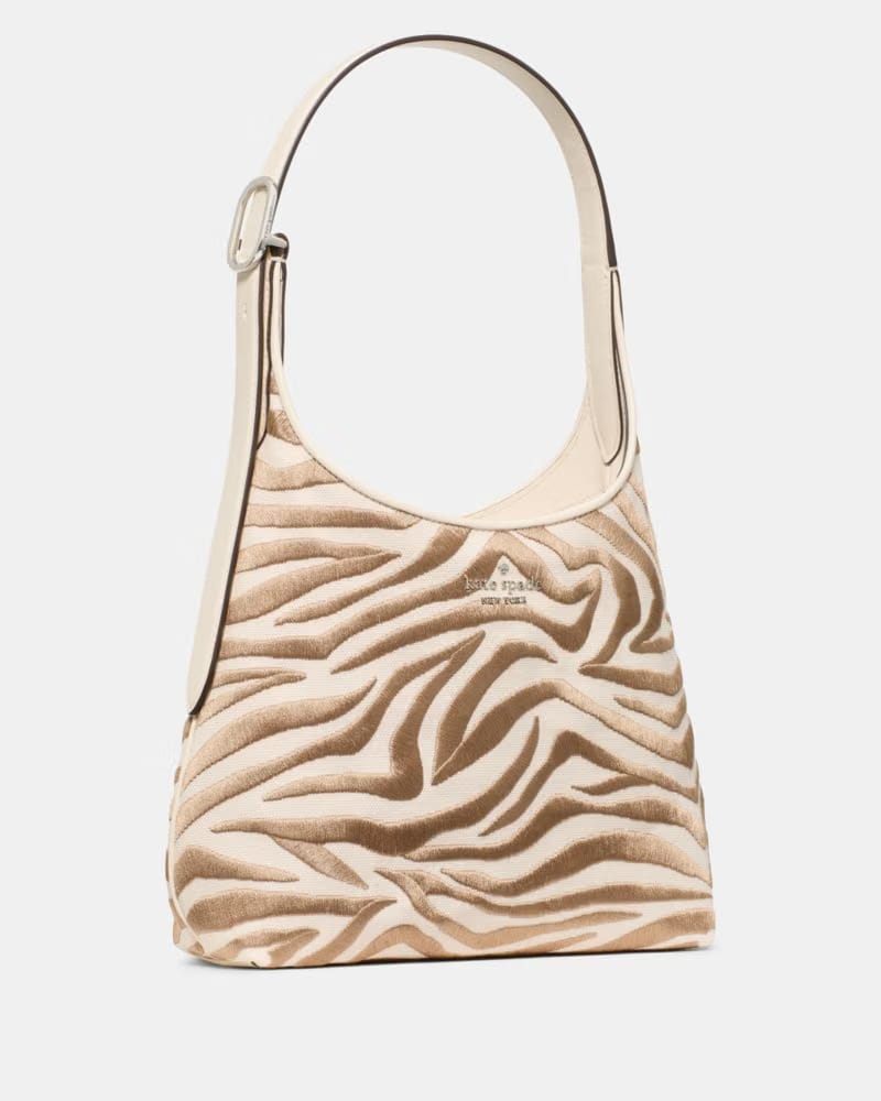 KateSpade 454 Zebra Small Shoulder Bag Neutral Multi