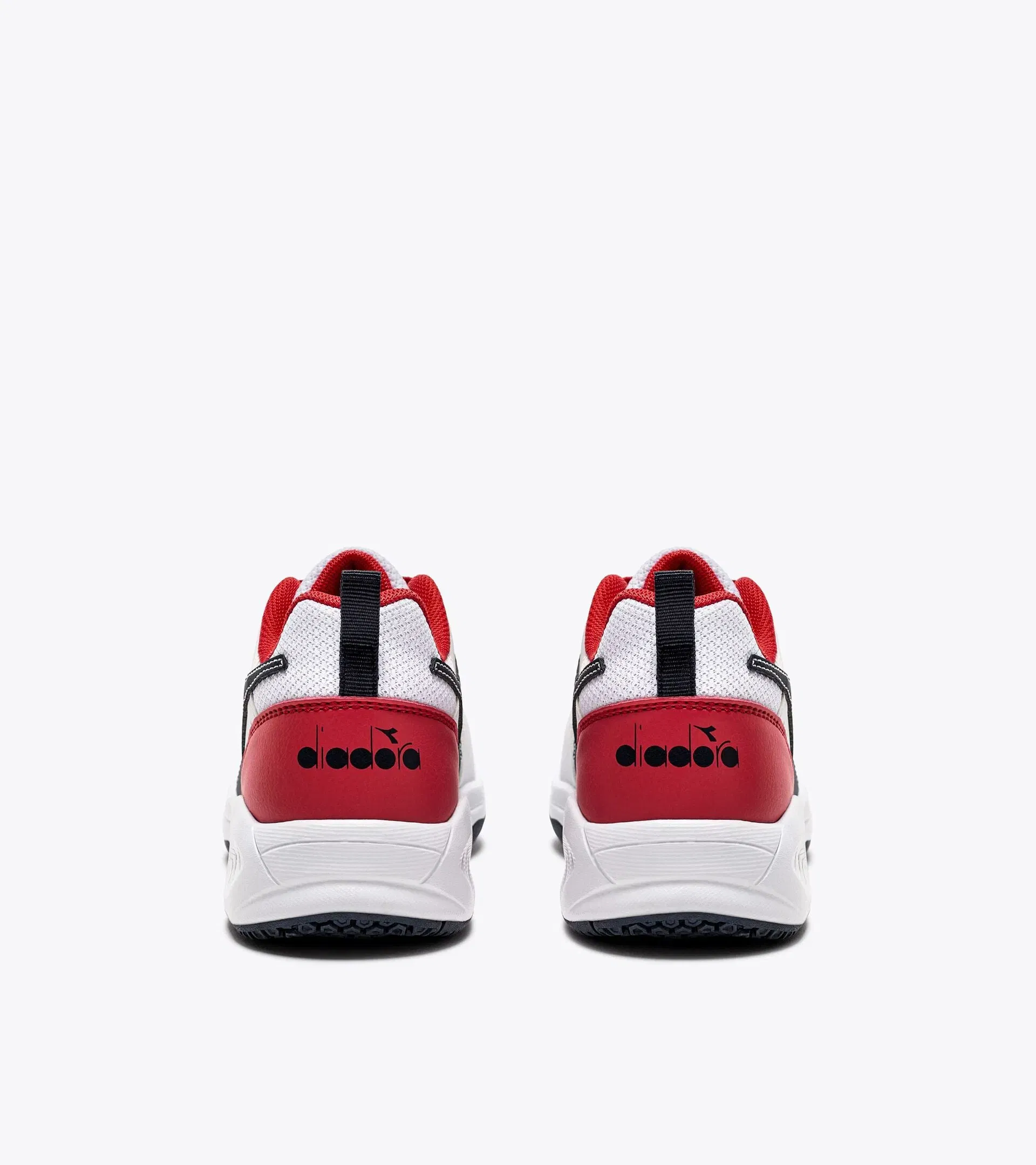 Diadora S. Challenge 5 Sl Jr White/Blue Corsair/Fiery Red