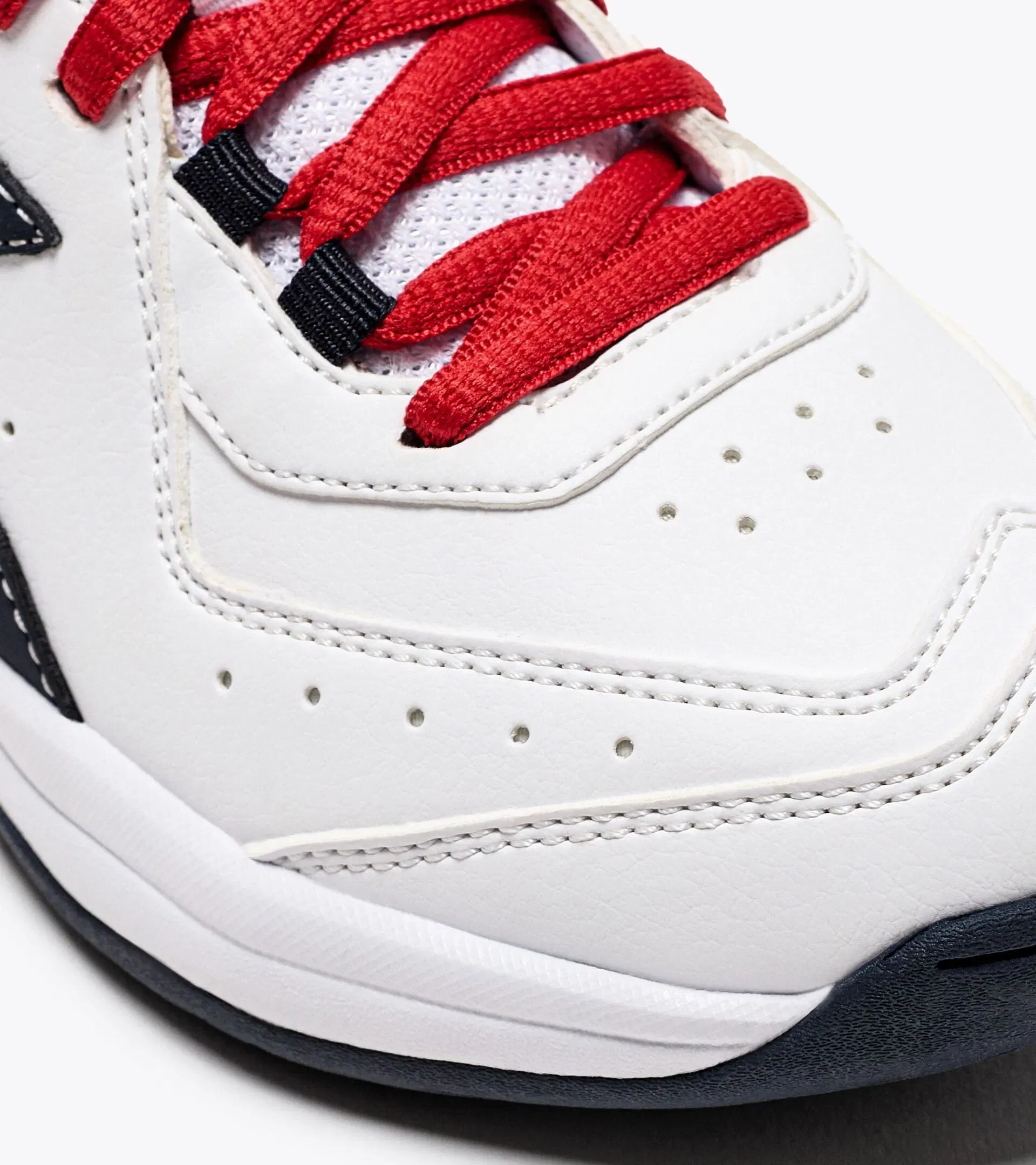 Diadora S. Challenge 5 Sl Jr White/Blue Corsair/Fiery Red