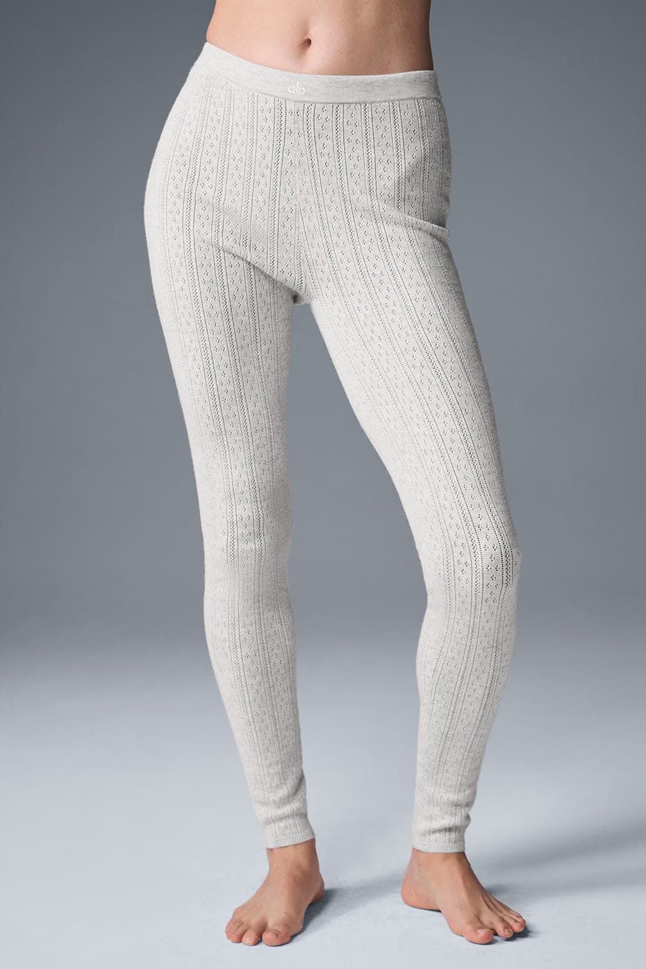 Alo Yoga Pointelle Sweater High-Waist Be Mine Legging