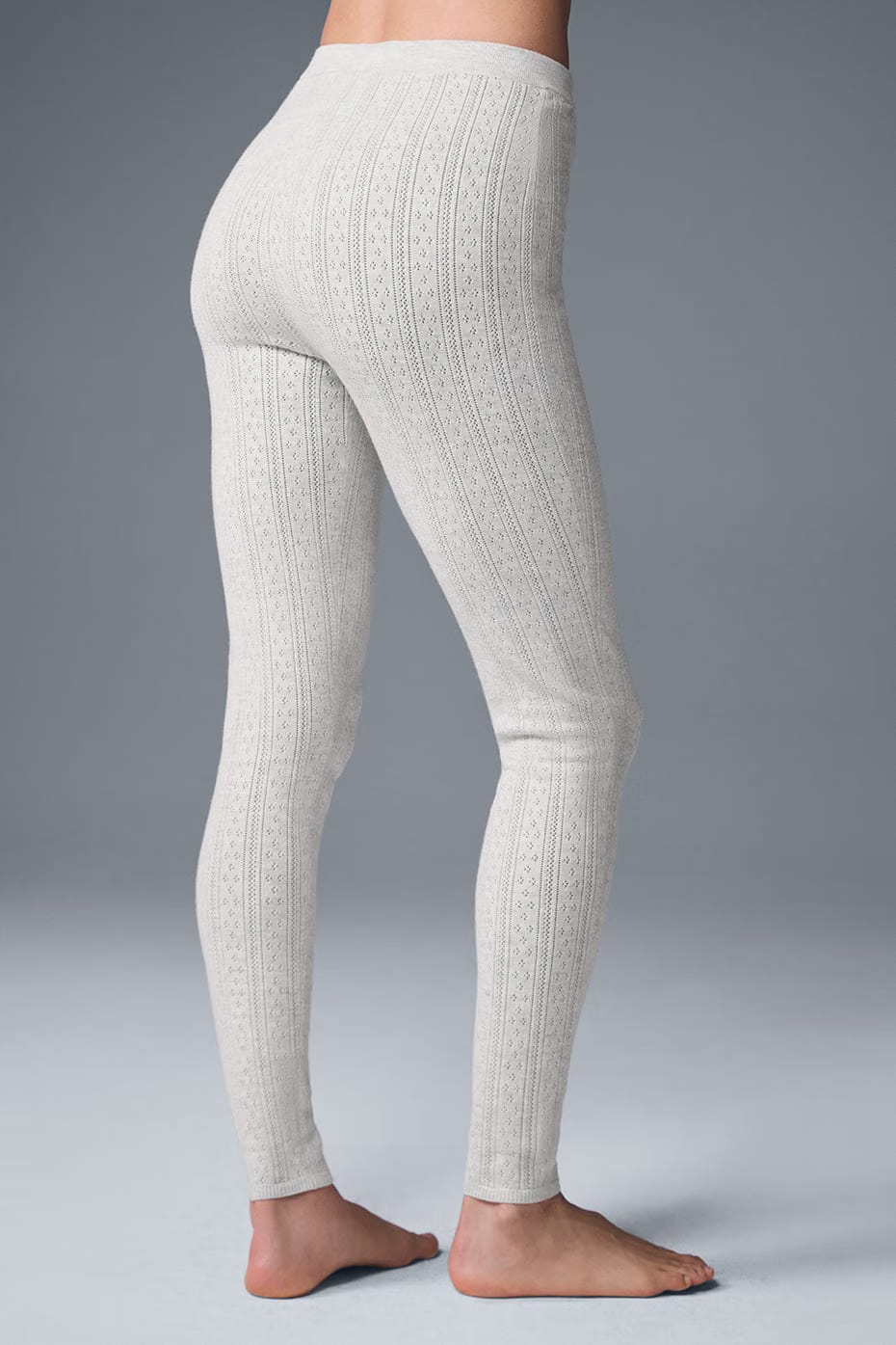 Alo Yoga Pointelle Sweater High-Waist Be Mine Legging